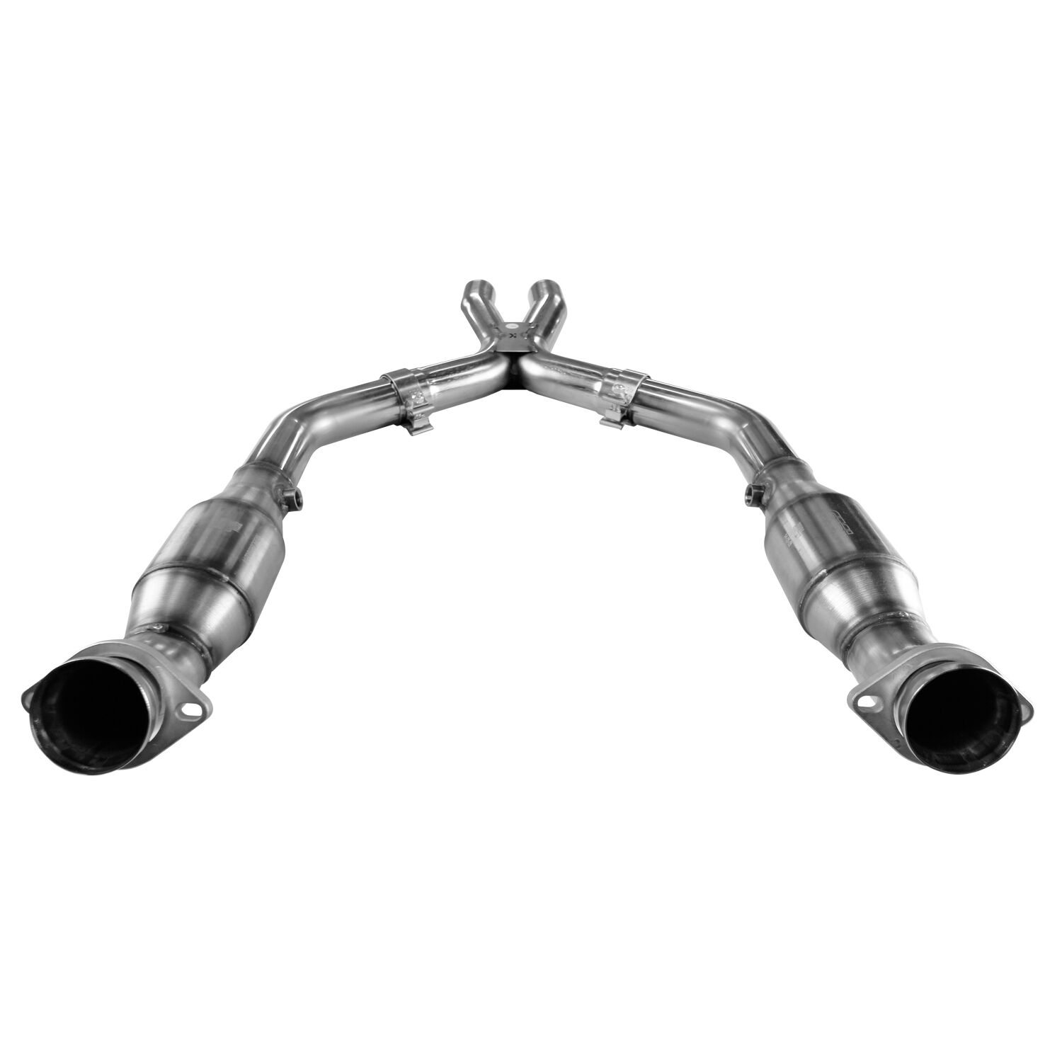 2005-2010 Ford Mustang 4.6L V8 Kooks Green Catted X Pipe 304 Stainless Steel