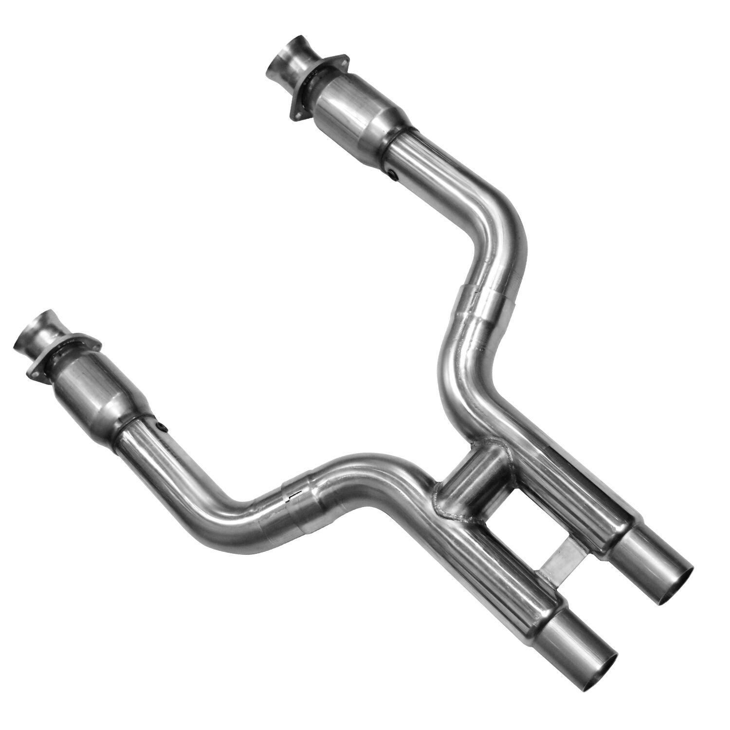 2007-2010 Ford Mustang 5.4L V8 Kooks Green Catted H Pipe 304 Stainless Steel