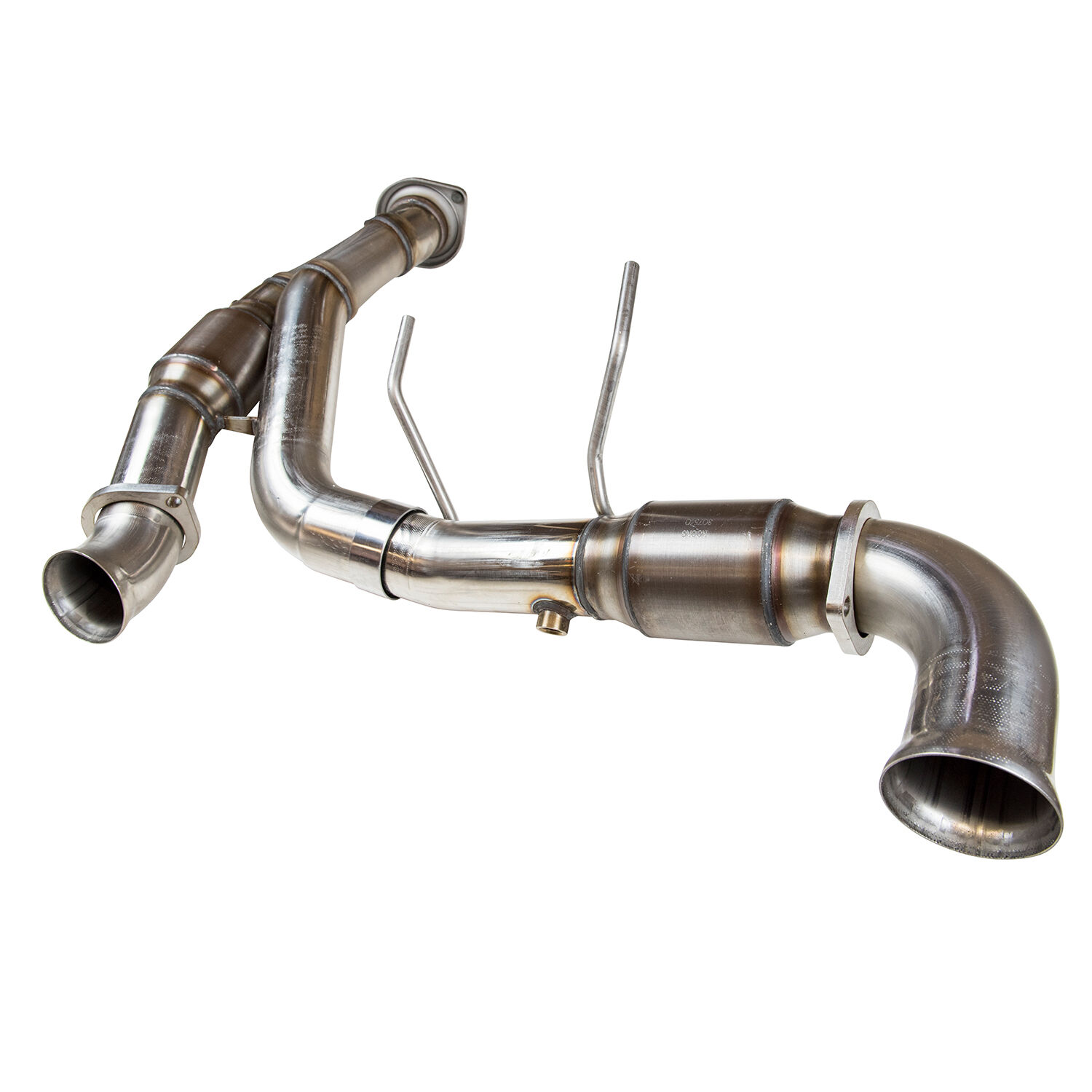 2011-2014 Ford F-150 5.0L V8 Regular Cab w/ Standard Box (6 Foot 5 Inch) Kooks Non Catted X Pipe 304 Stainless Steel - 13513200
