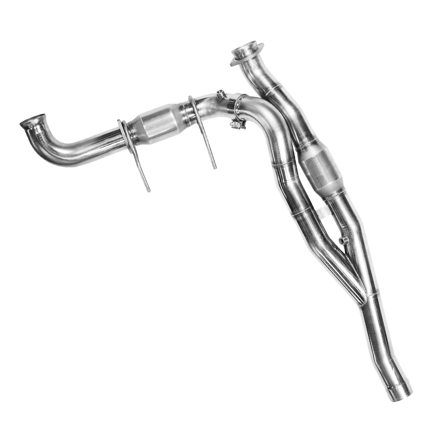 2010-2014 Ford F-150 6.2L V8 Extended Cab Kooks Green Catted Y Pipe 304 Stainless Steel - 13523300