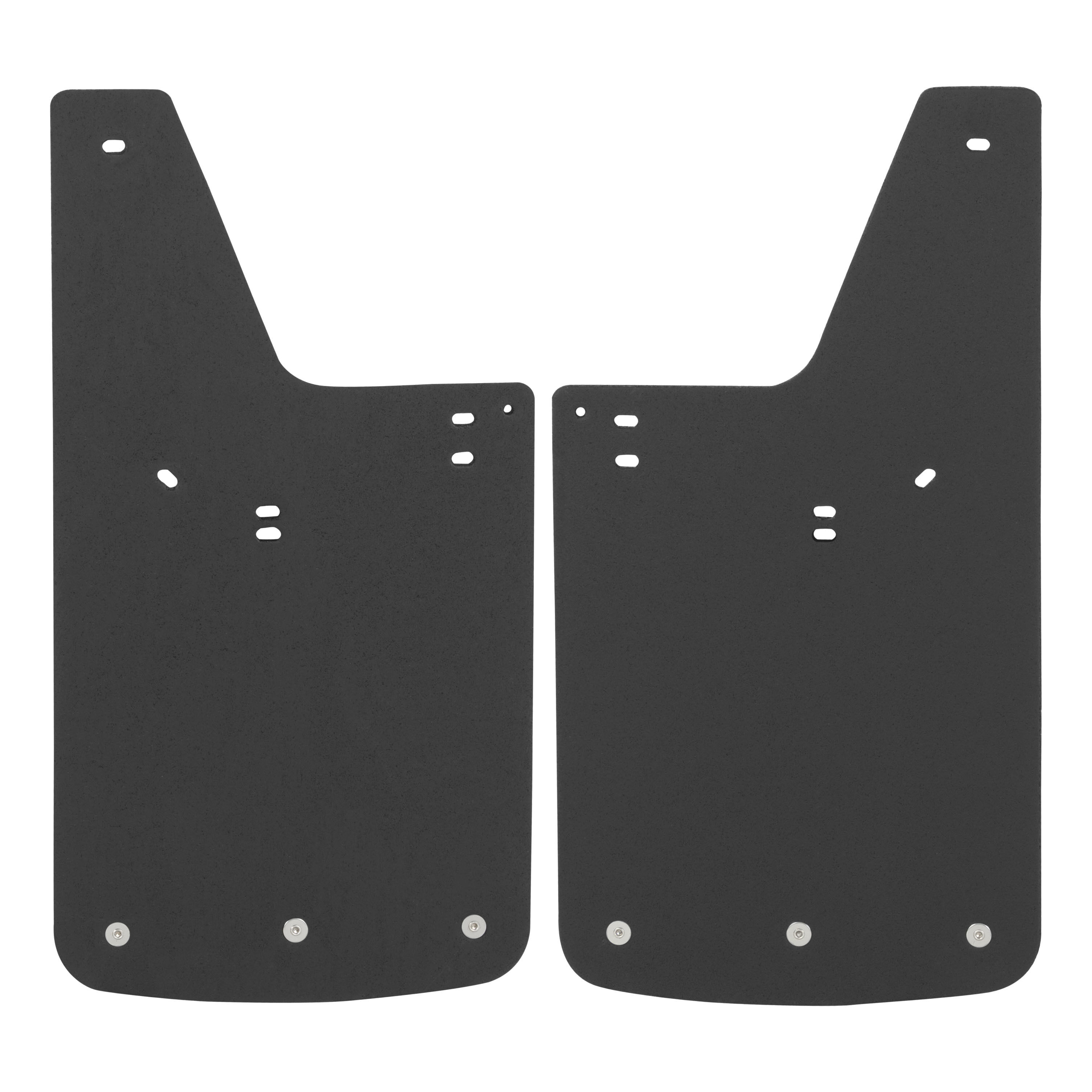 2004-2014 Ford F-150 Textured Rubber Mud Guards Black