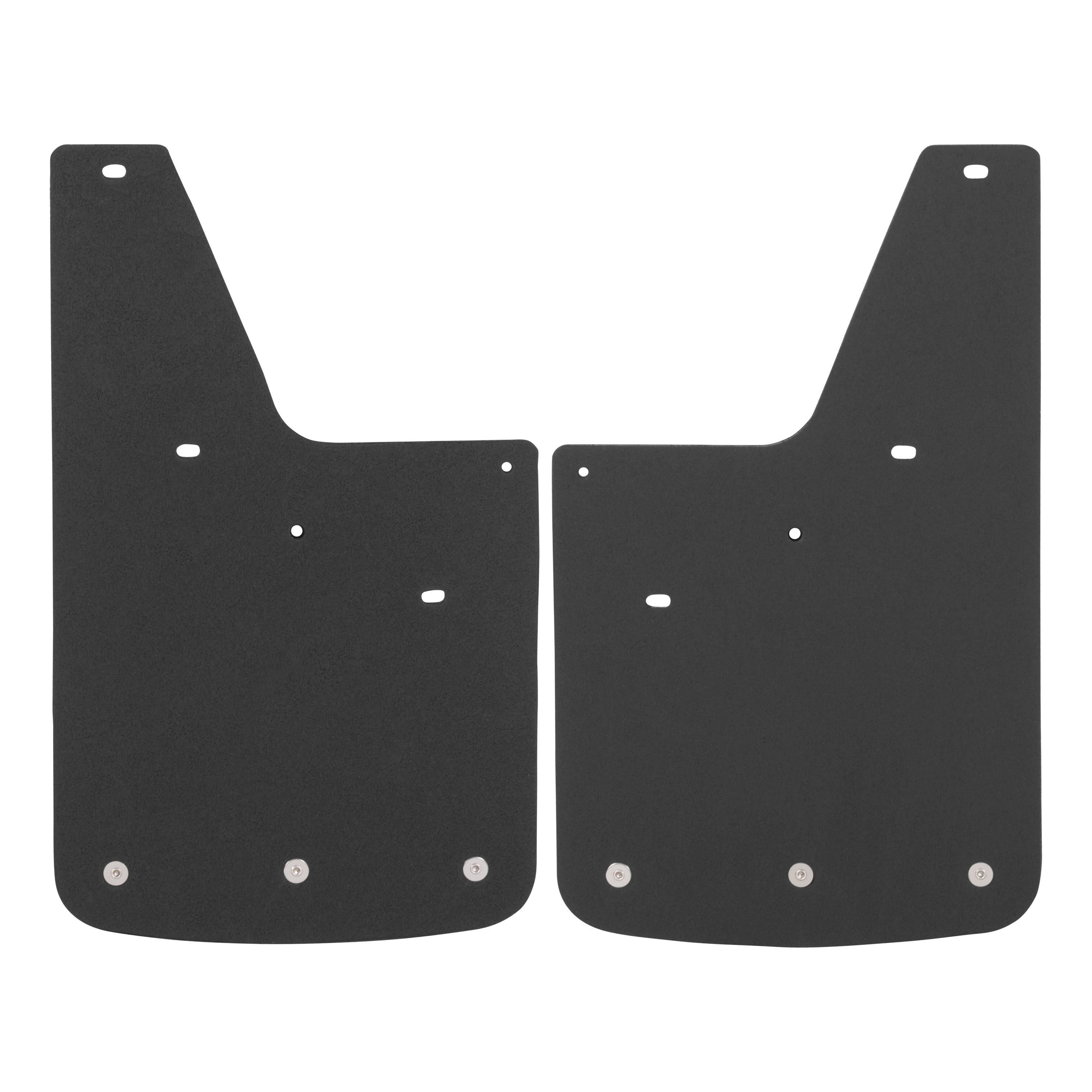2007-2013 Chevrolet Silverado 1500 Textured Rubber Mud Guards Black