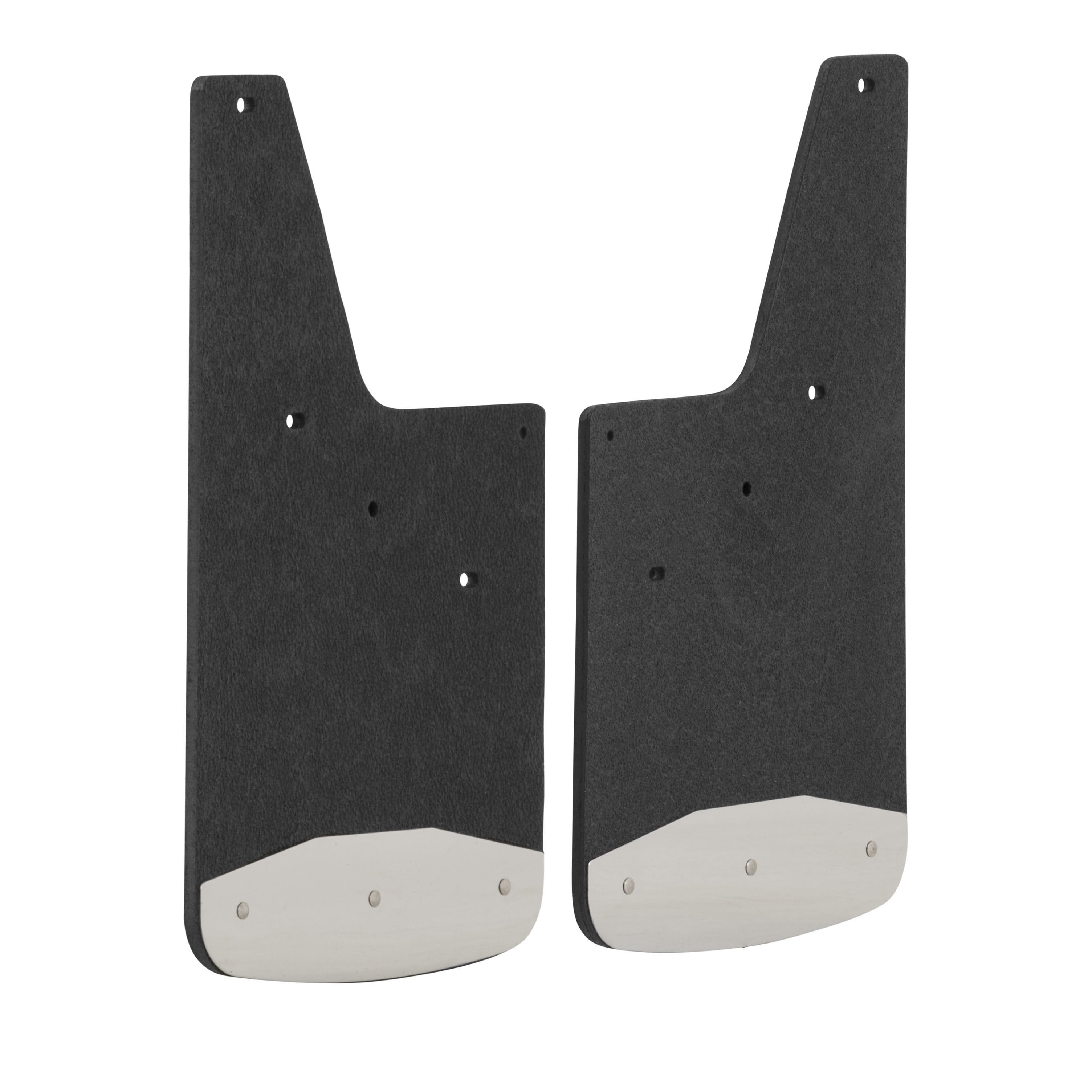 2007-2013 Chevrolet Silverado 1500 Textured Rubber Mud Guards Black