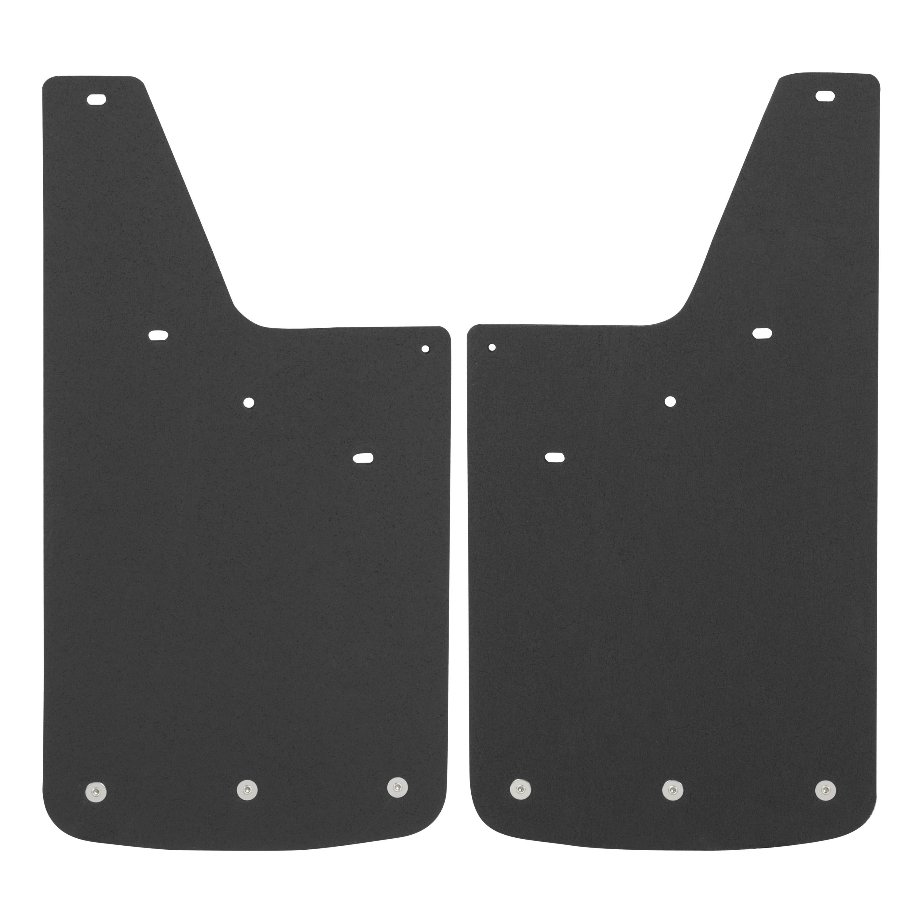 2007-2013 Chevrolet Silverado 1500 Textured Rubber Mud Guards Black