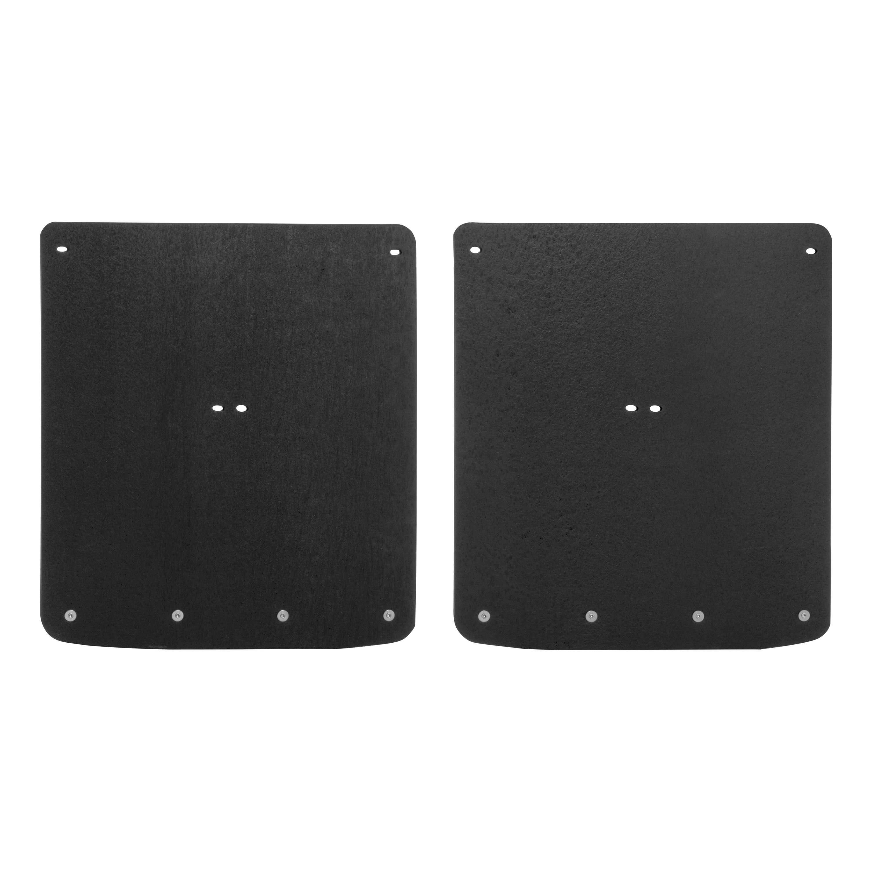 2007-2014 Chevrolet Silverado 3500 HD Dually Textured Rubber Mud Guards Black