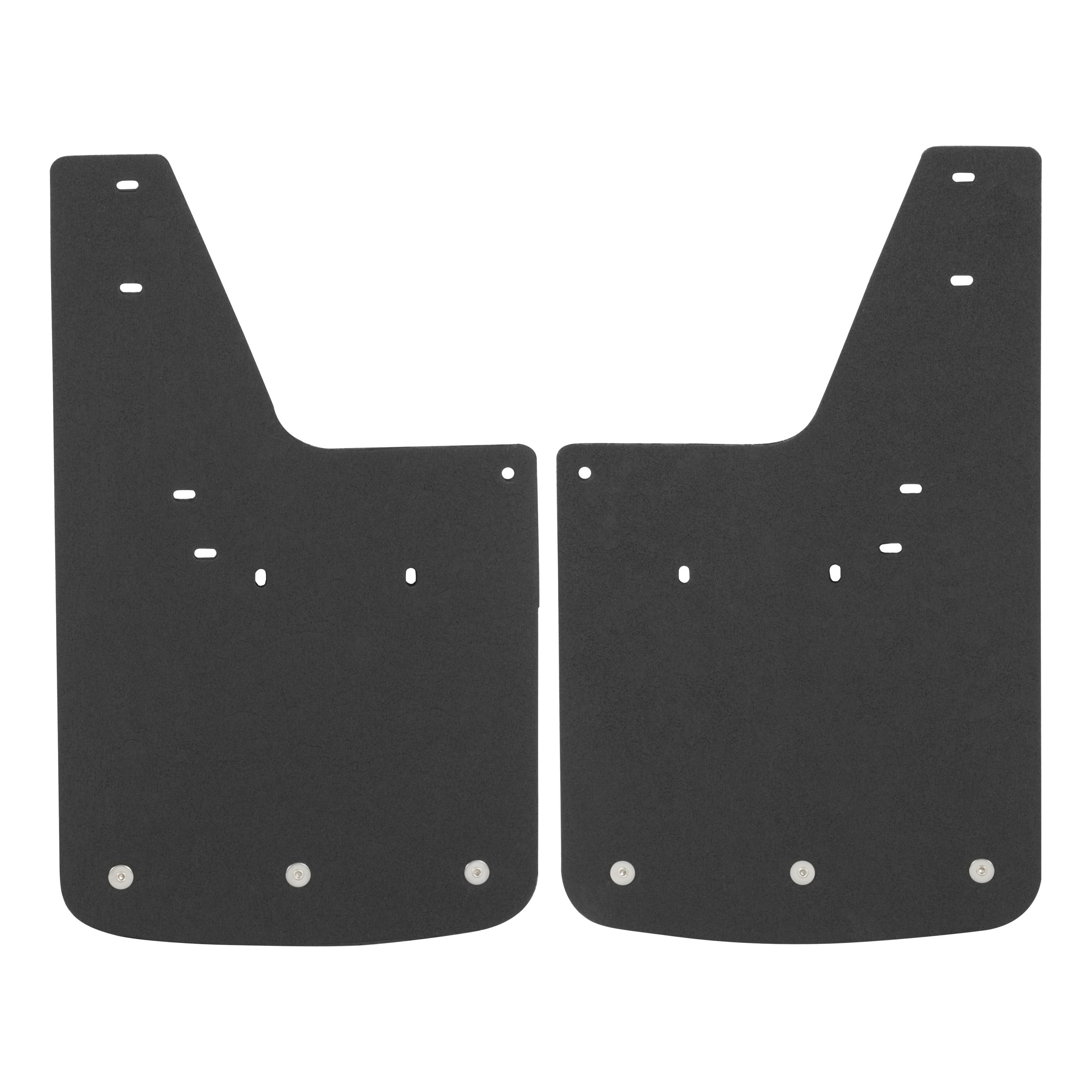 2009-2010 Dodge Ram 1500 Textured Rubber Mud Guards Black