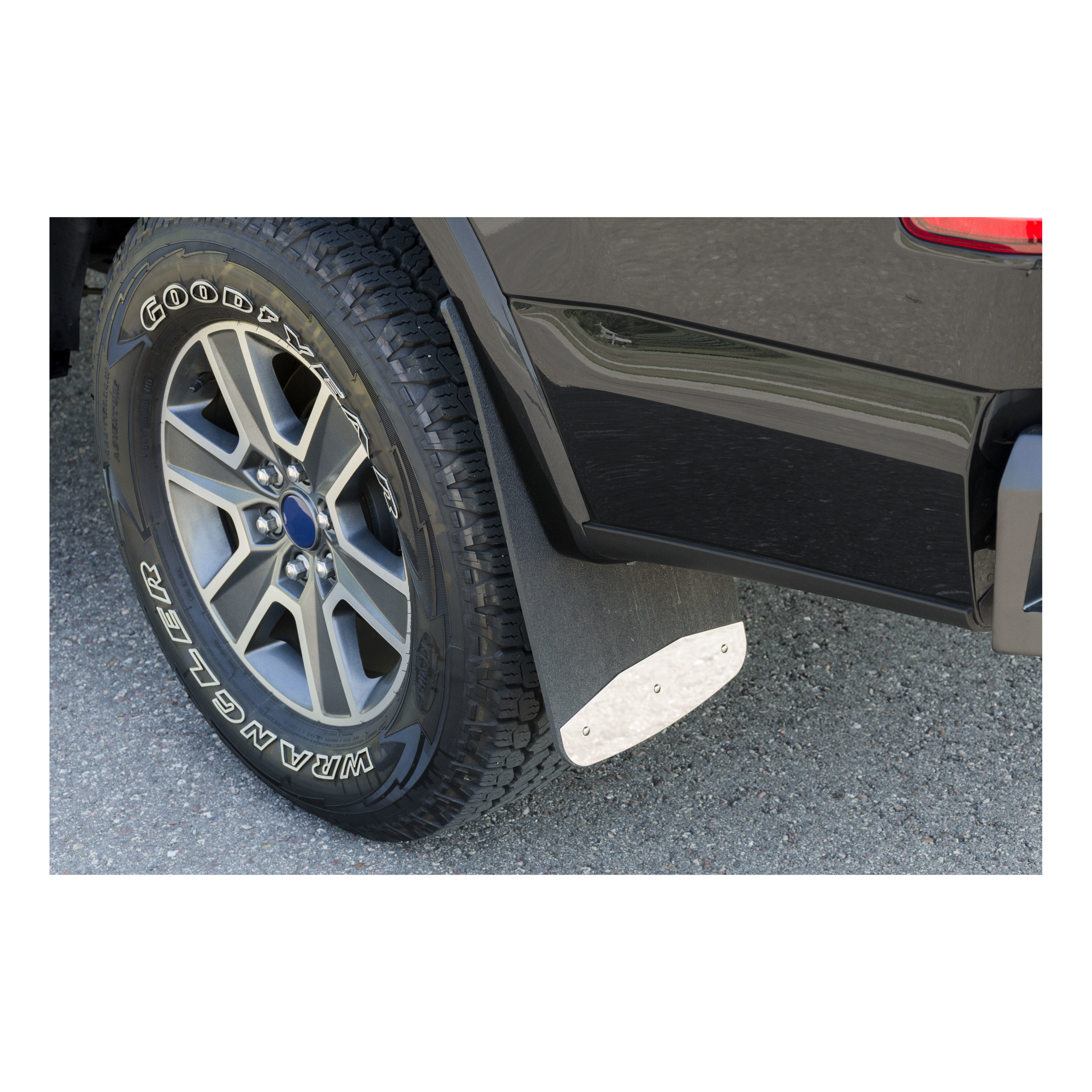 2009-2010 Dodge Ram 1500 Textured Rubber Mud Guards Black