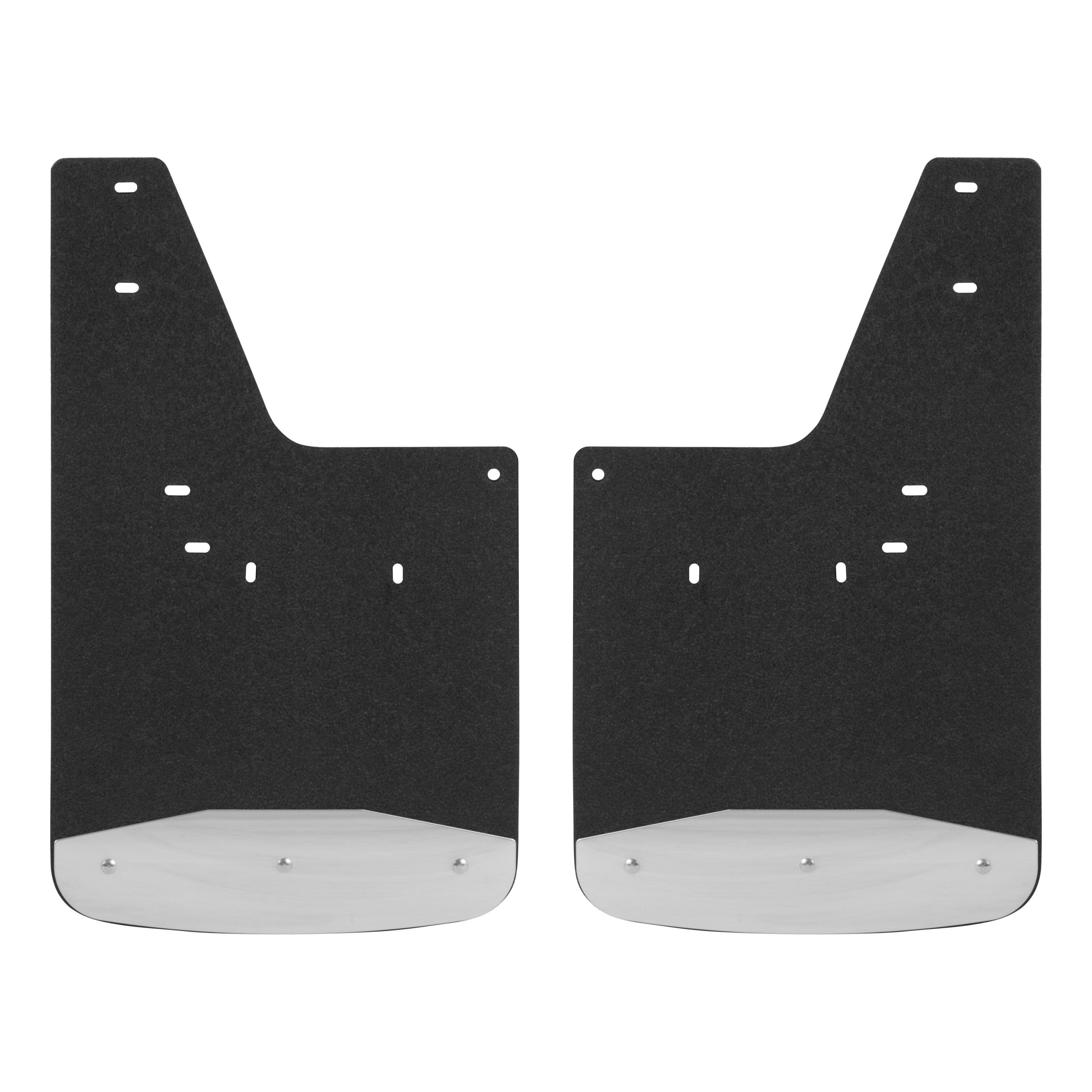 2009-2010 Dodge Ram 1500 Textured Rubber Mud Guards Black Luverne Truck - 250930