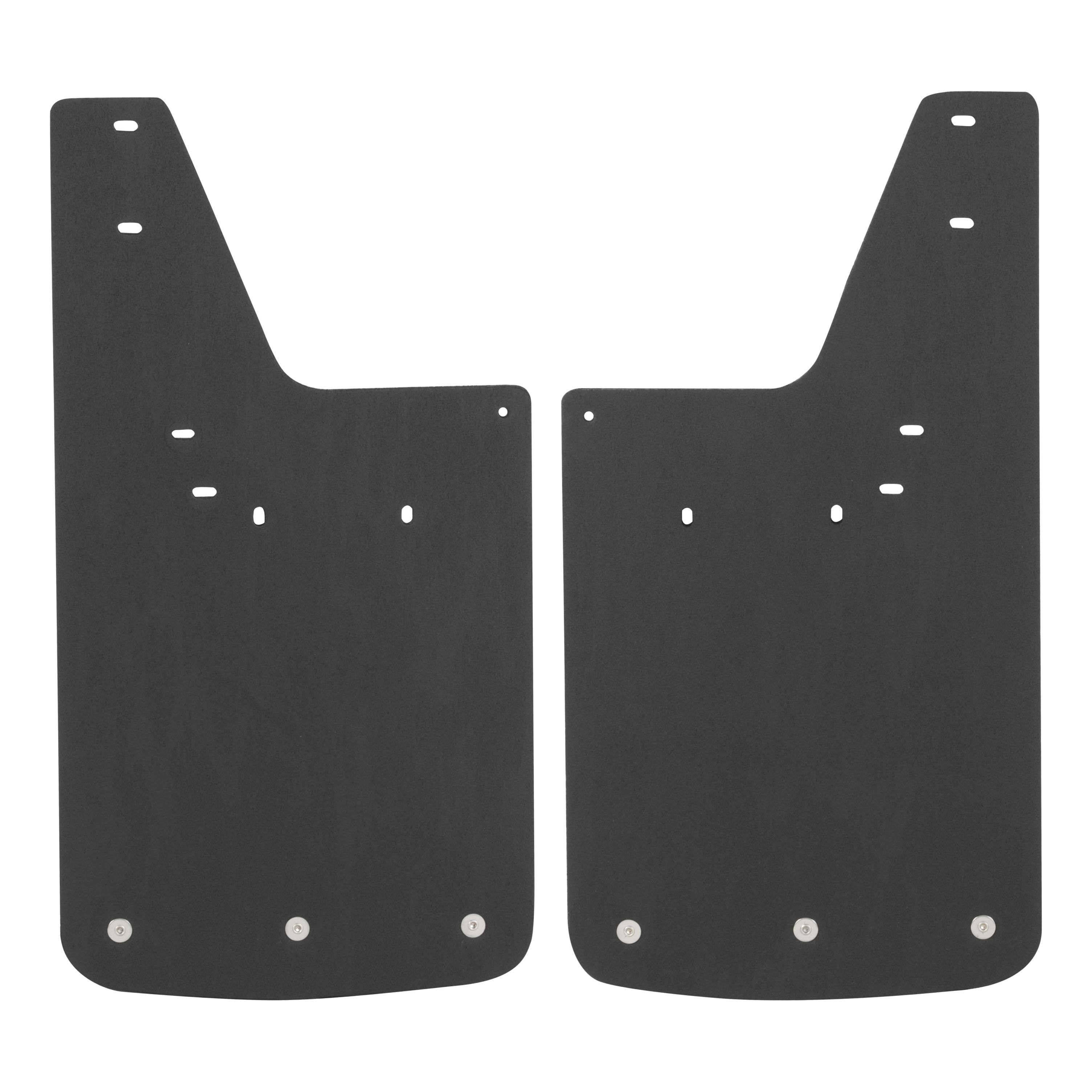 2009-2010 Dodge Ram 1500 Textured Rubber Mud Guards Black