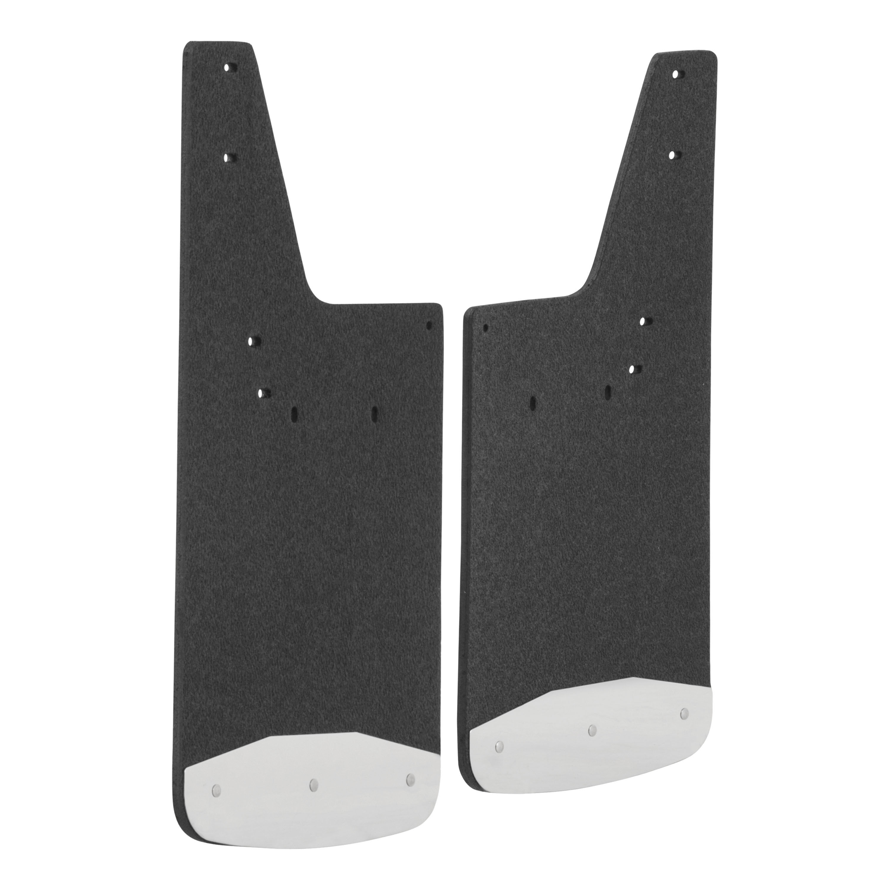 2009-2010 Dodge Ram 1500 Textured Rubber Mud Guards Black