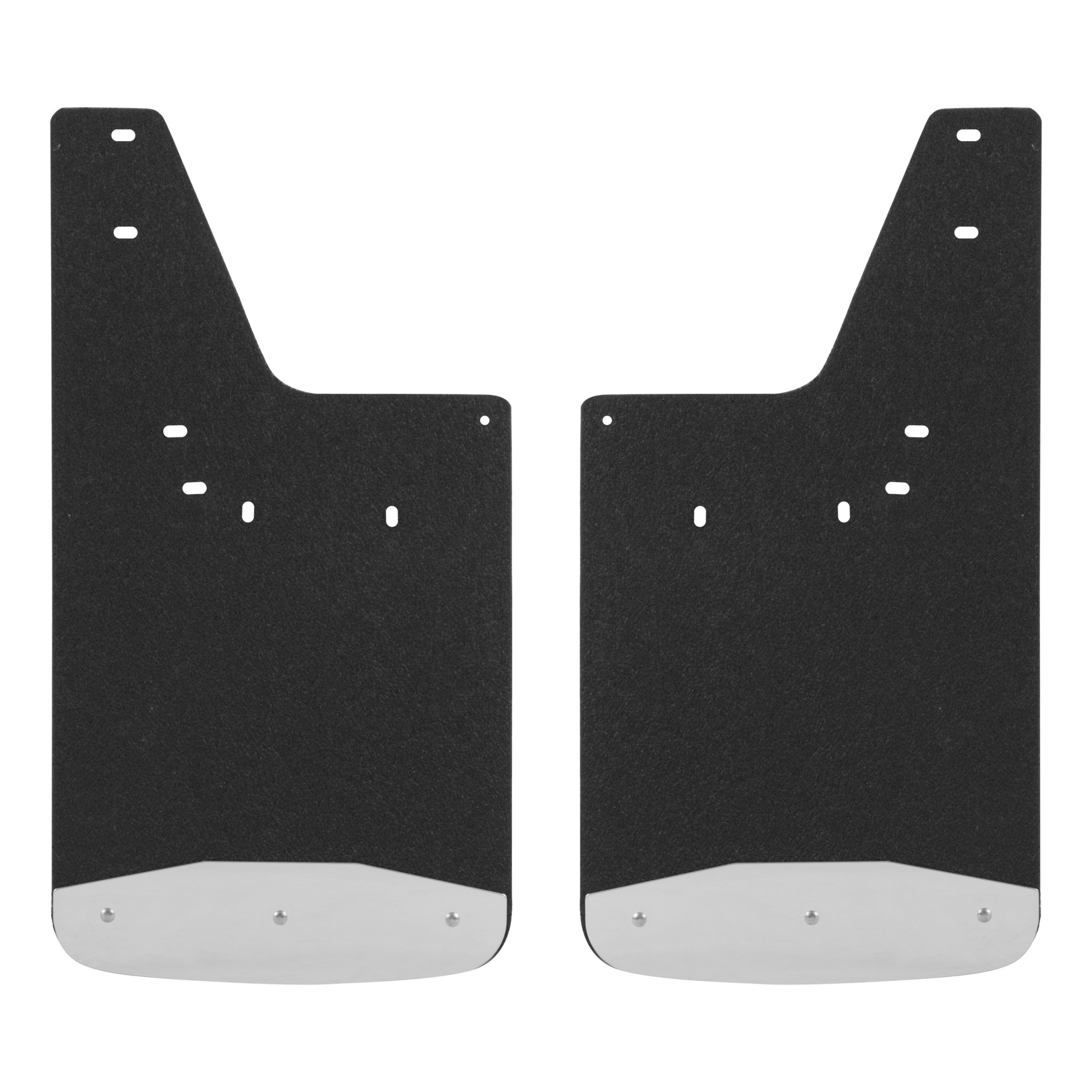 2009-2010 Dodge Ram 1500 Textured Rubber Mud Guards Black Luverne Truck - 250932