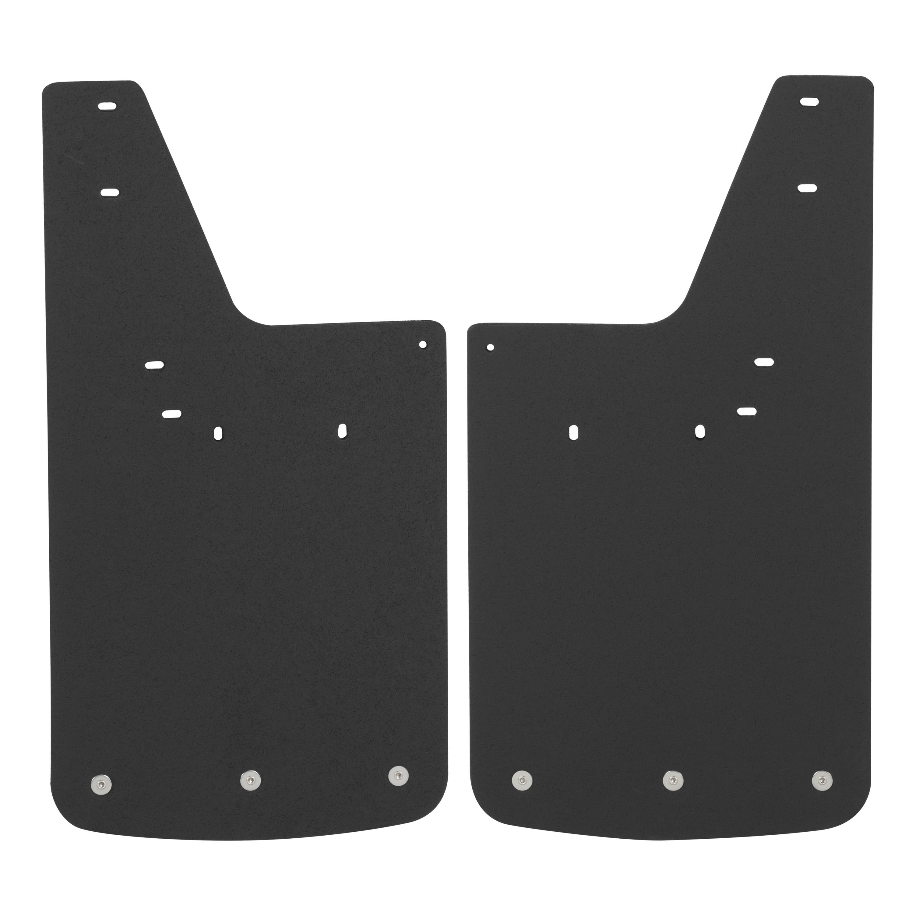 2009-2010 Dodge Ram 1500 Textured Rubber Mud Guards Black