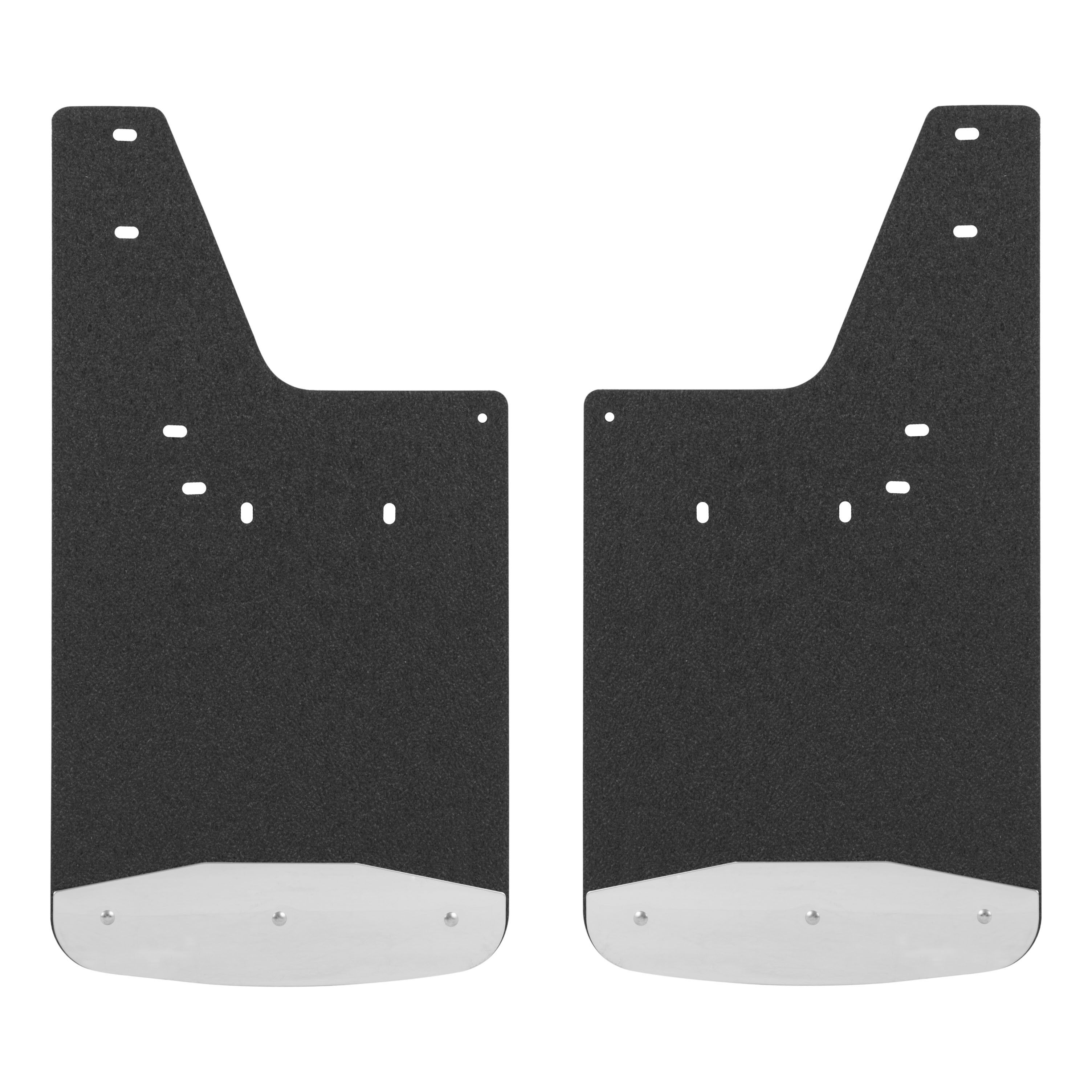 2009-2010 Dodge Ram 1500 Textured Rubber Mud Guards Black Luverne Truck - 250933