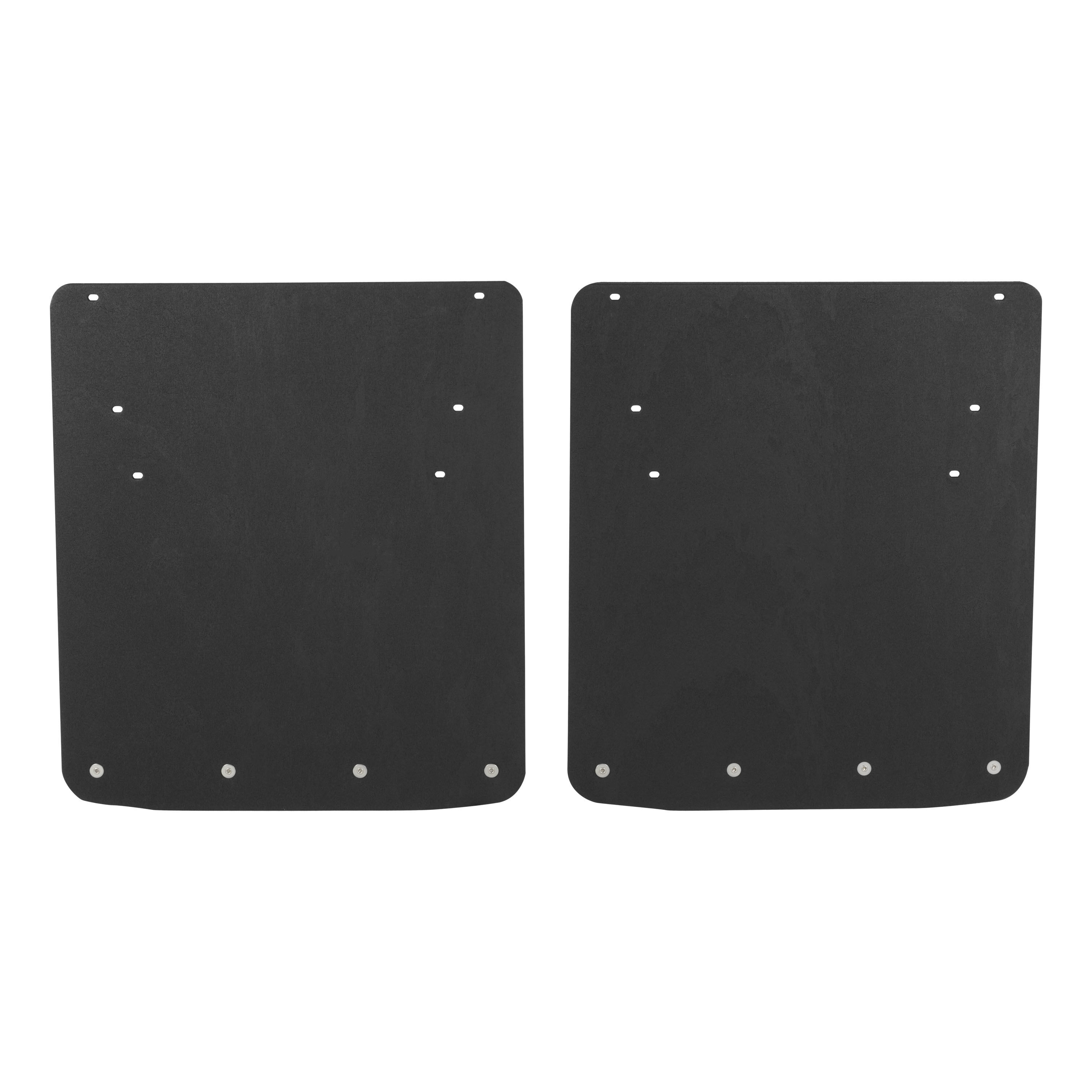 2011-2018 Ram 3500 Dually Textured Rubber Mud Guards Black