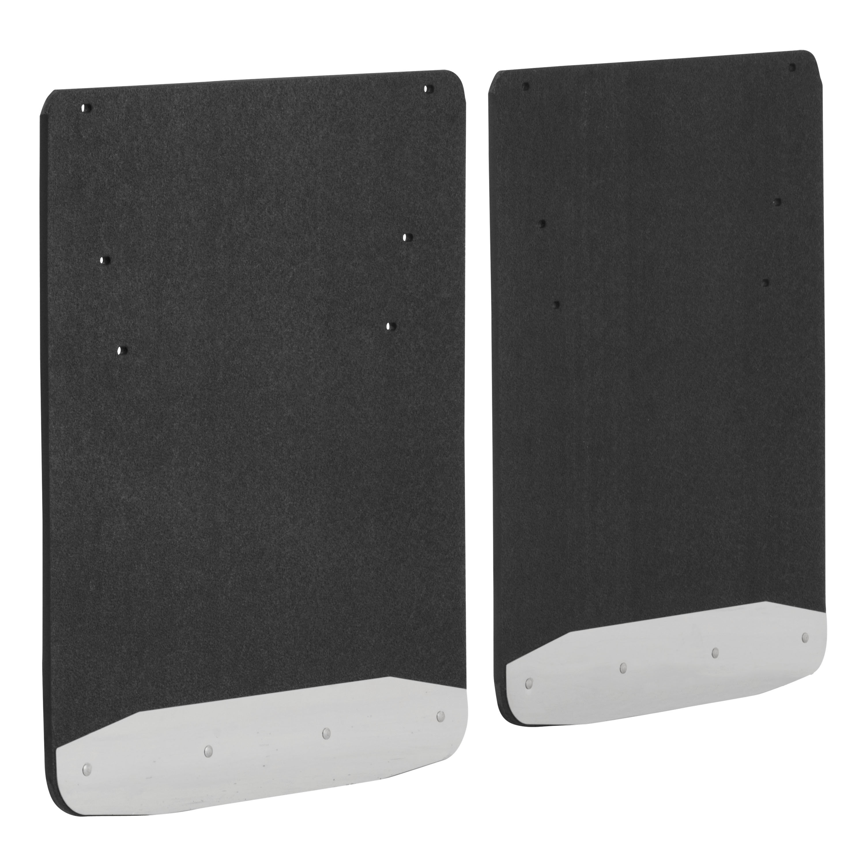 2011-2018 Ram 3500 Dually Textured Rubber Mud Guards Black