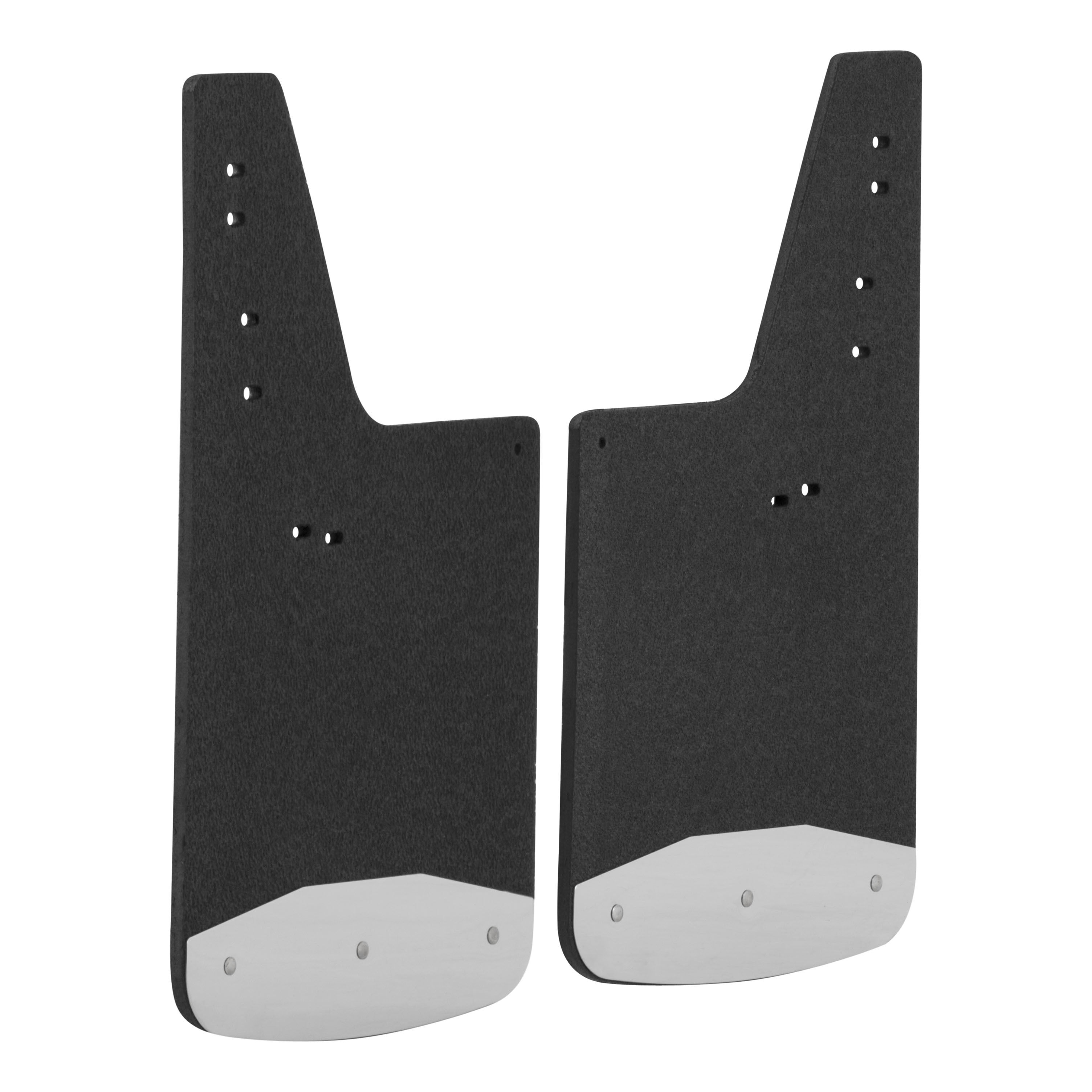 2008-2016 Ford F-250 Super Duty Textured Rubber Mud Guards Black