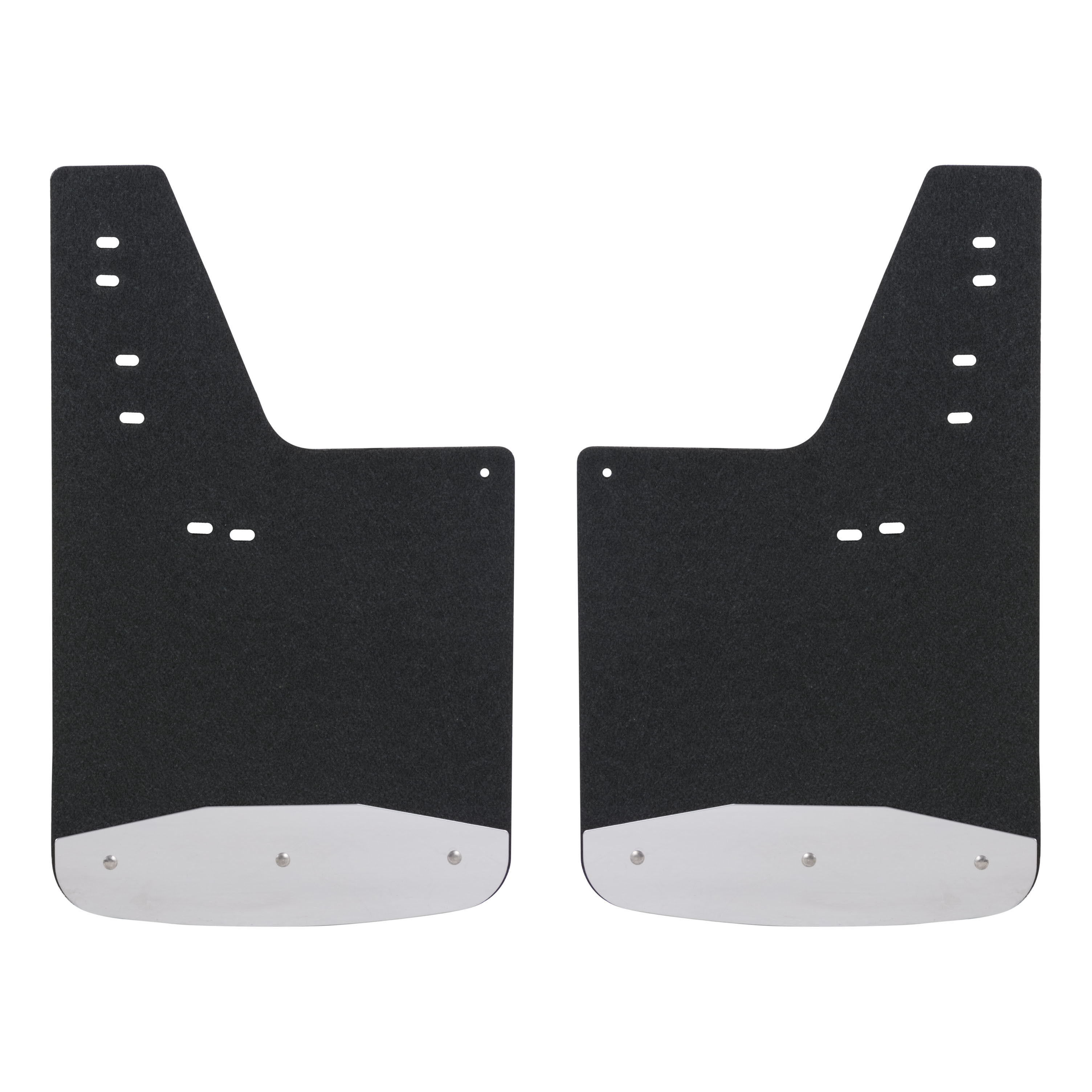 2008-2016 Ford F-250 Super Duty Textured Rubber Mud Guards Black Luverne Truck - 251120