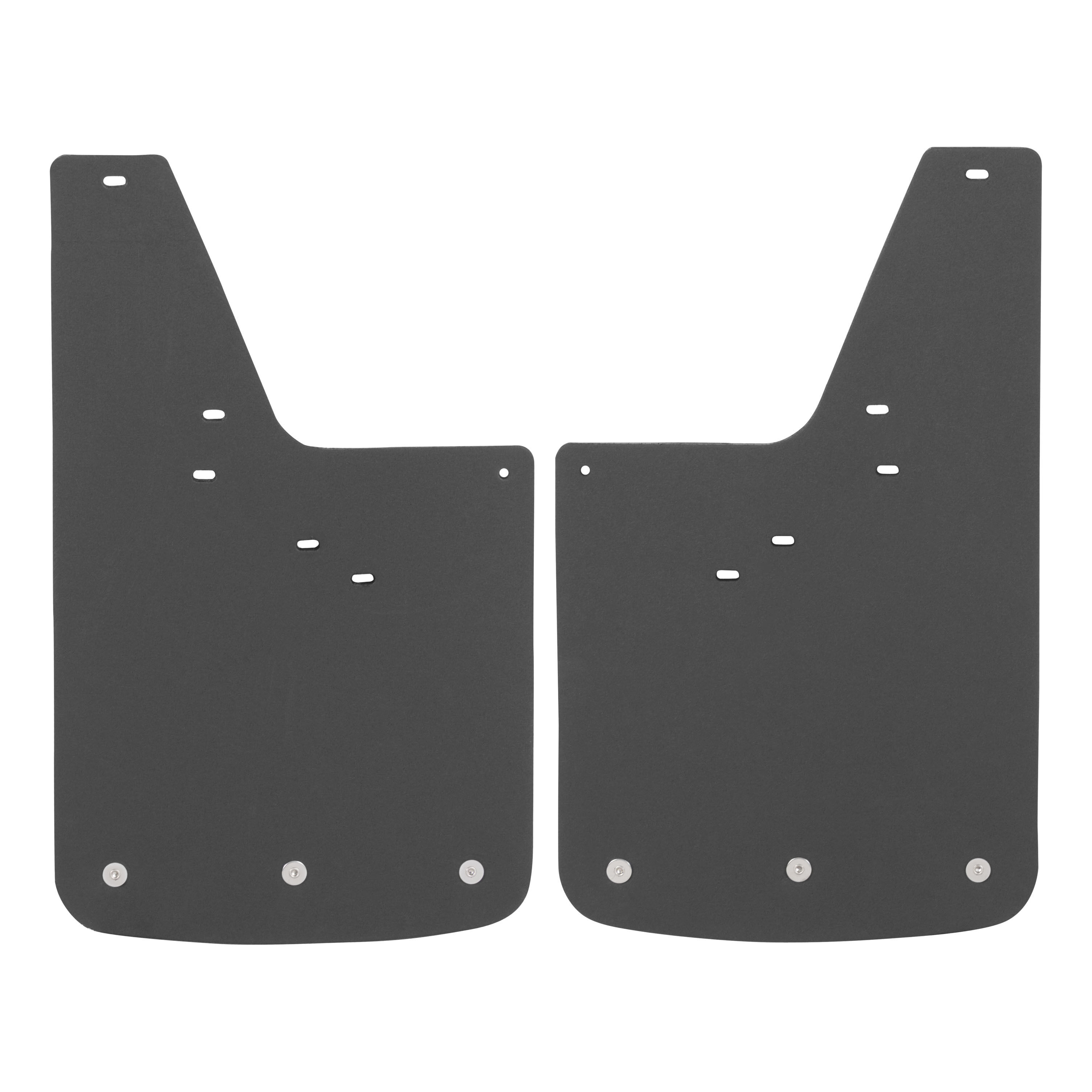 2014-2018 Chevrolet Silverado 1500 Textured Rubber Mud Guards Black