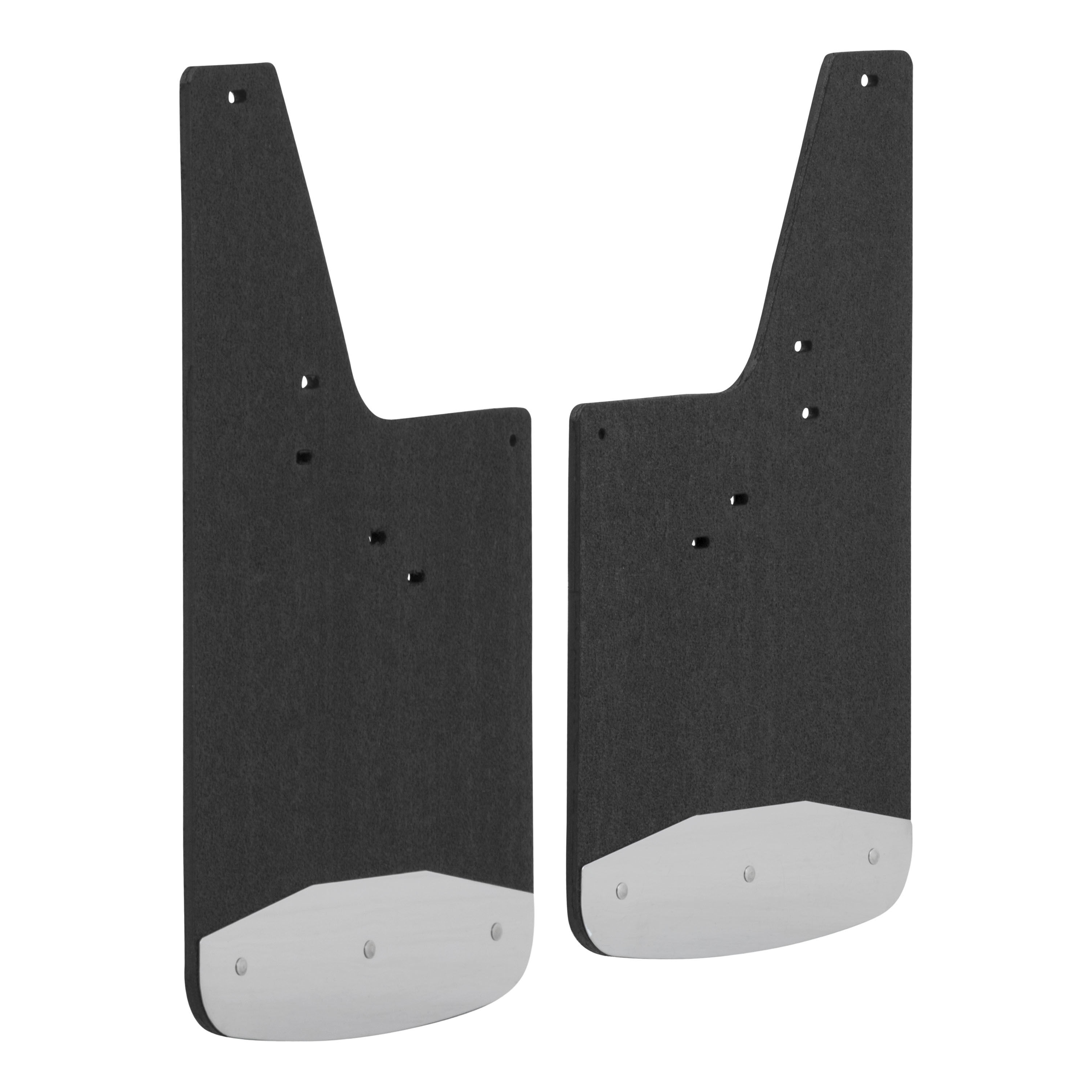 2014-2018 Chevrolet Silverado 1500 Textured Rubber Mud Guards Black