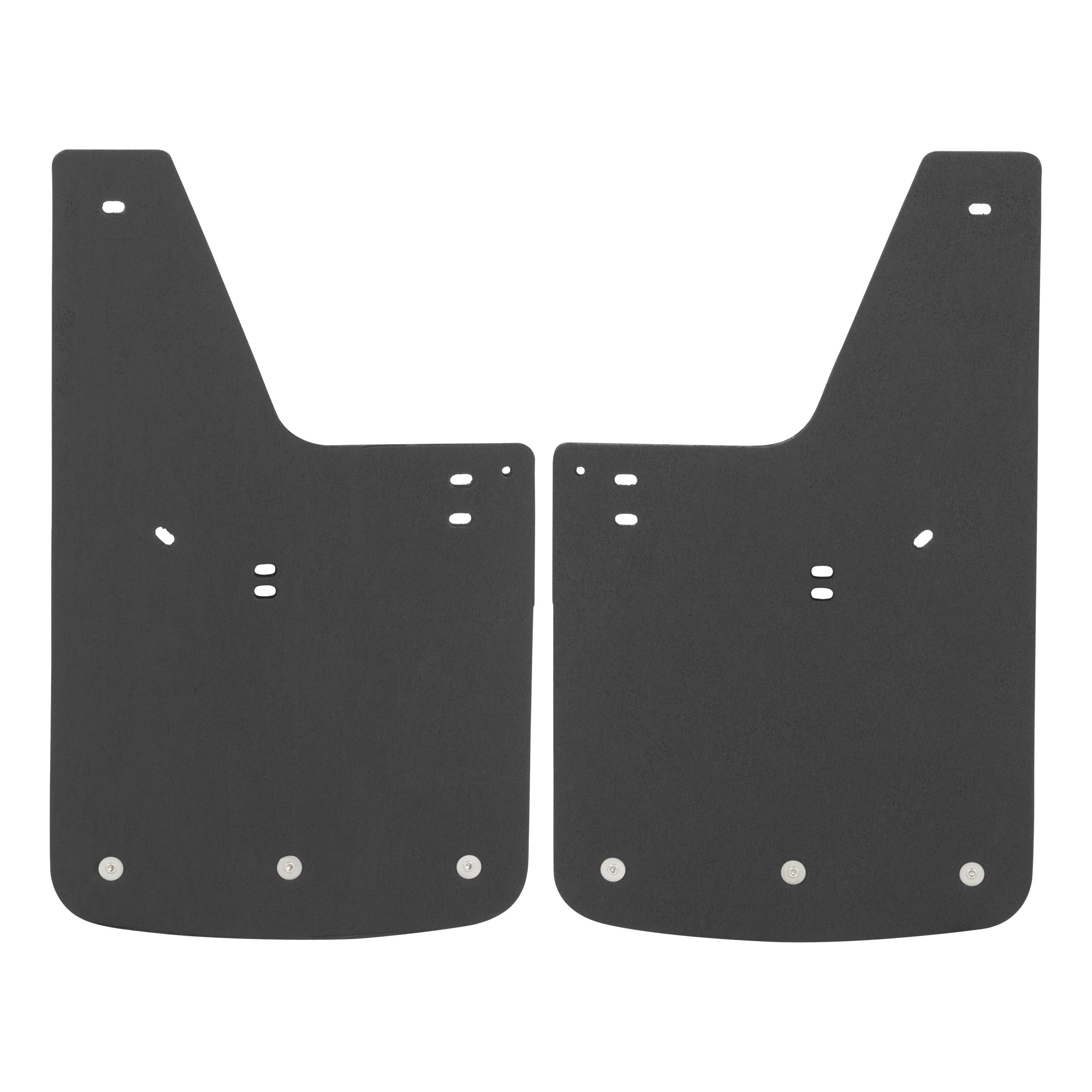 2015-2018 Ford F-150 Textured Rubber Mud Guards Black