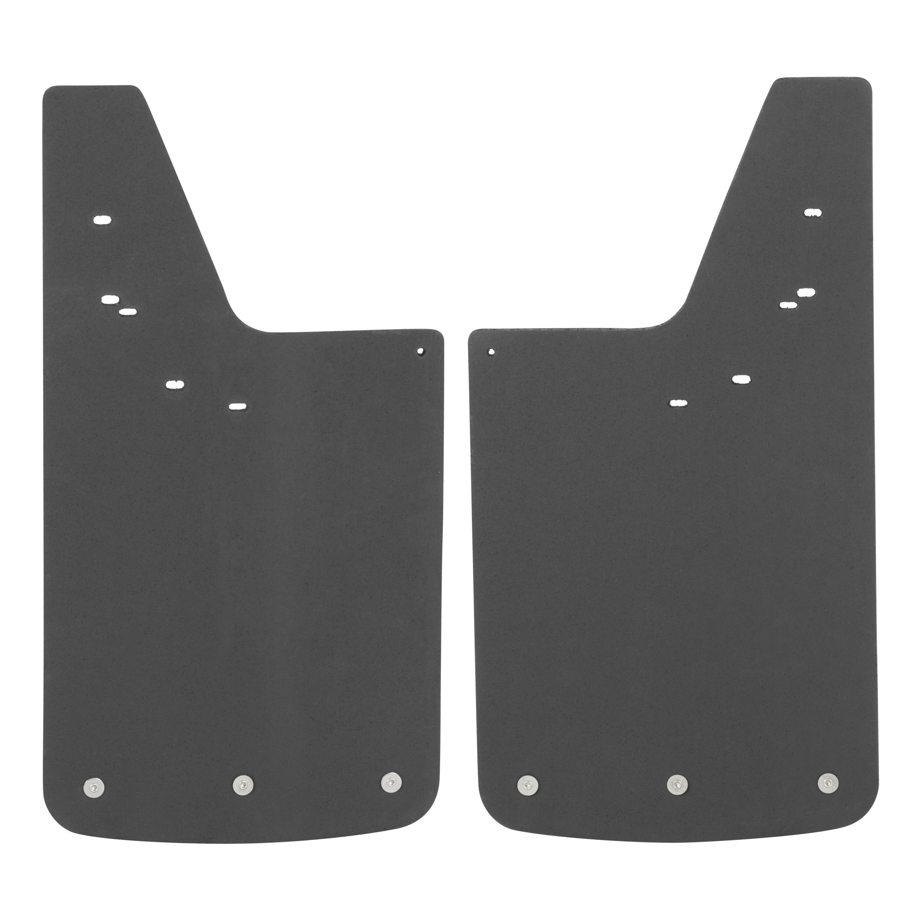 2015-2018 Ford F-150 Textured Rubber Mud Guards Black