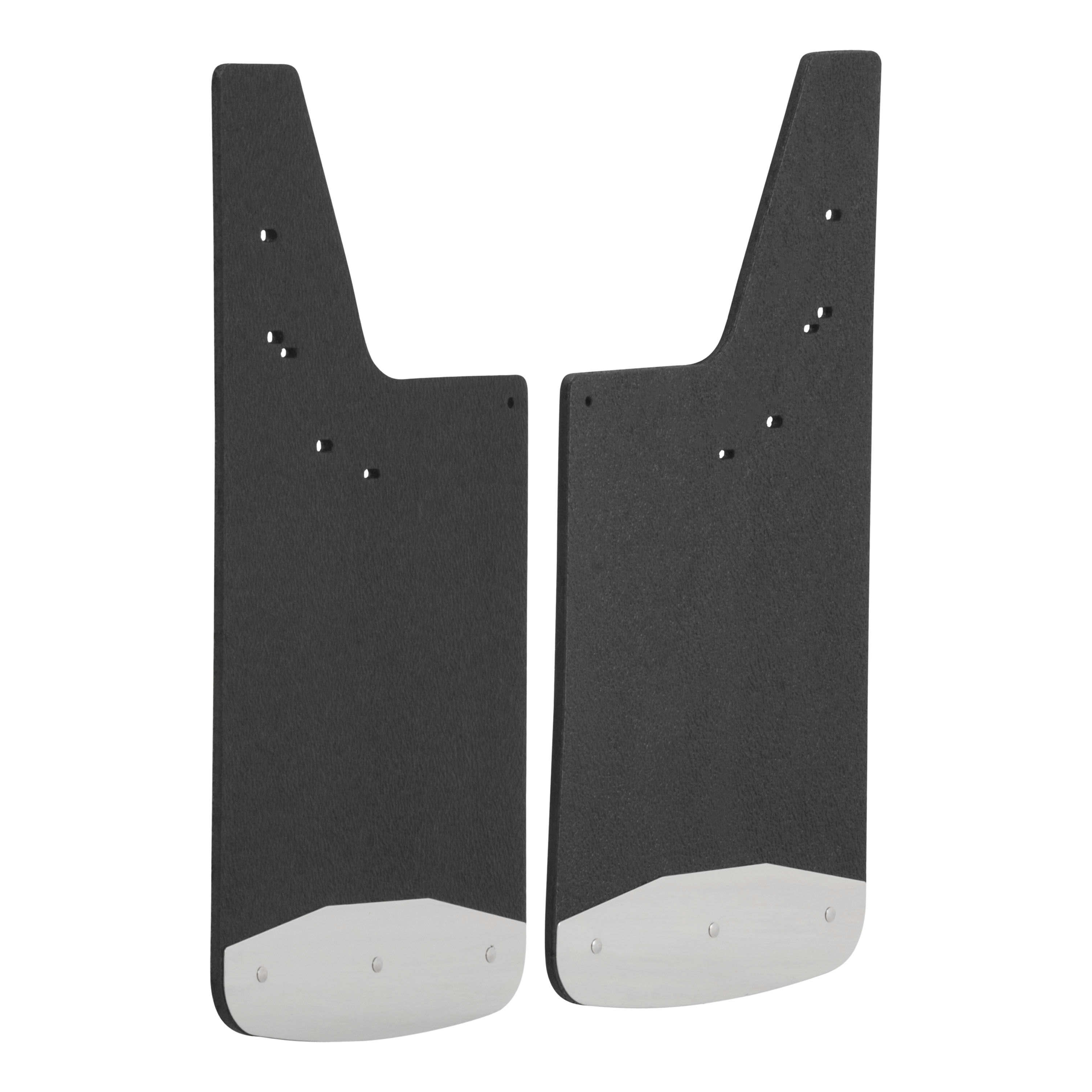 2015-2018 Ford F-150 Textured Rubber Mud Guards Black