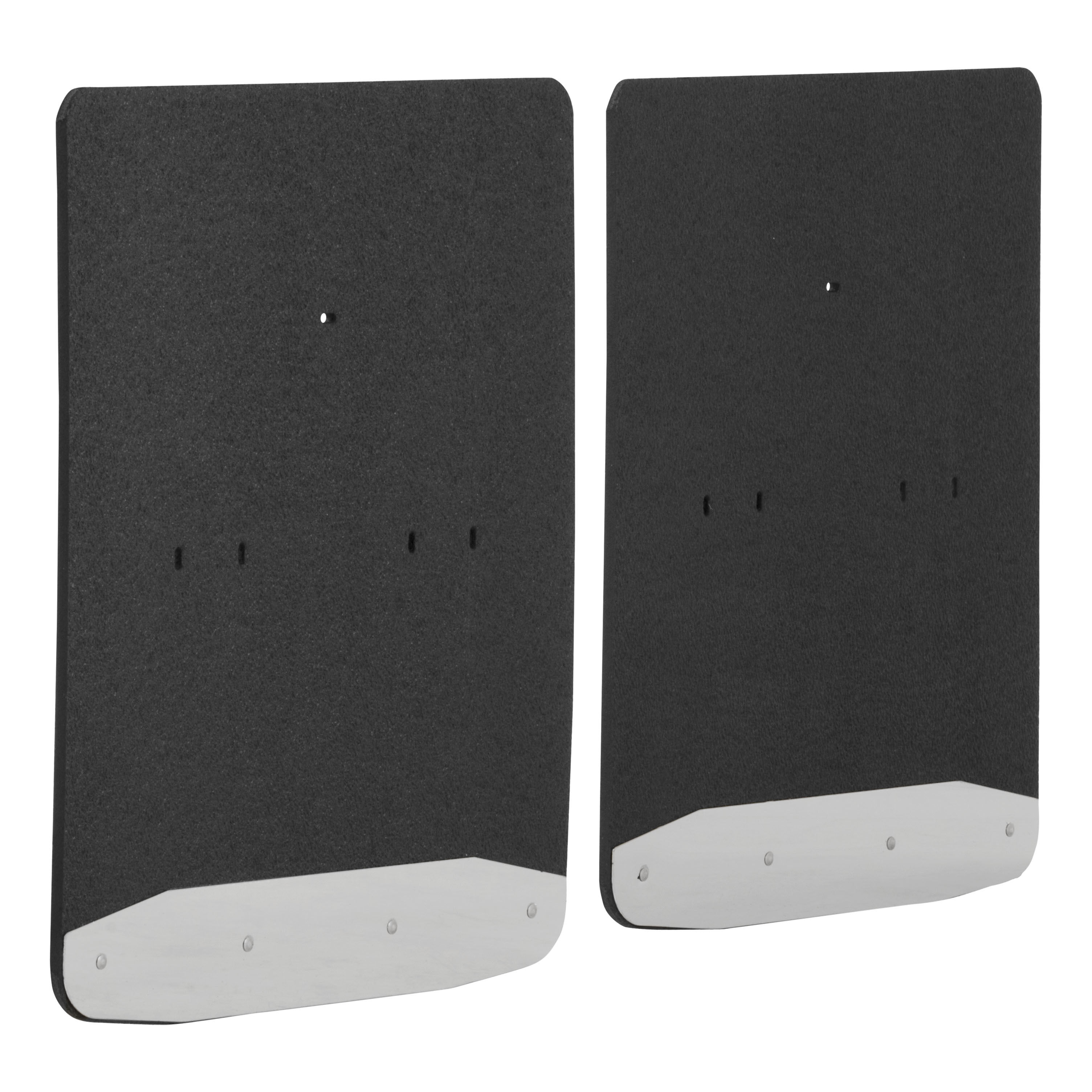1999-2010 Ford F-350 Super Duty Dually Textured Rubber Mud Guards Black