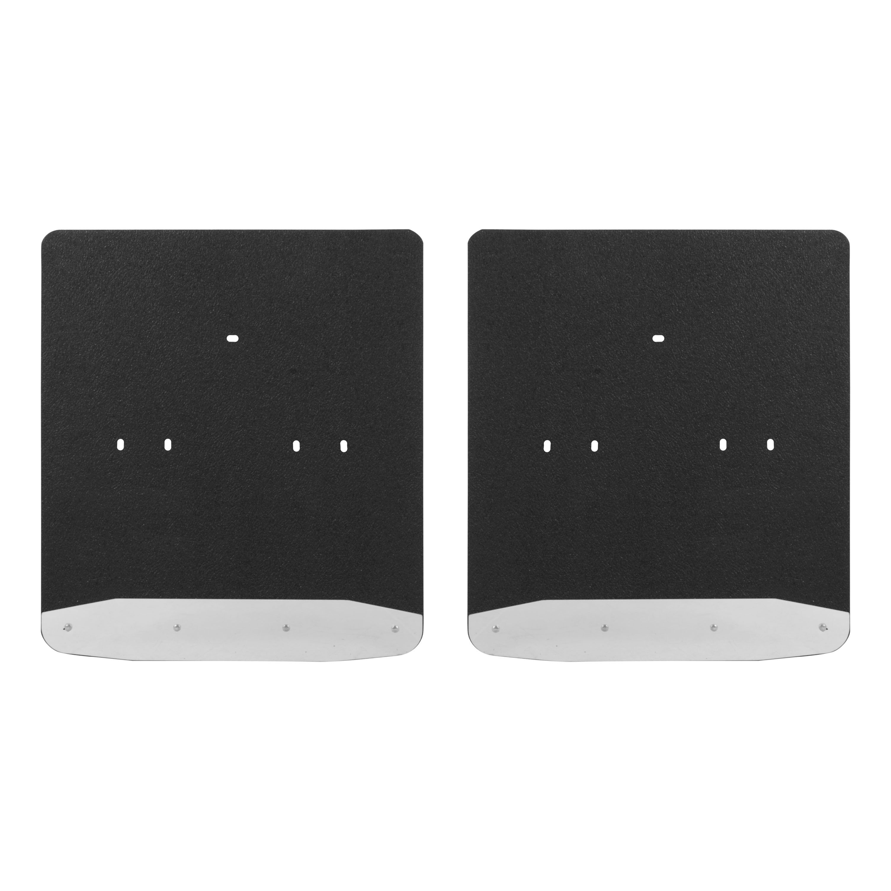 1999-2010 Ford F-350 Super Duty Dually Textured Rubber Mud Guards Black Luverne Truck - 259924