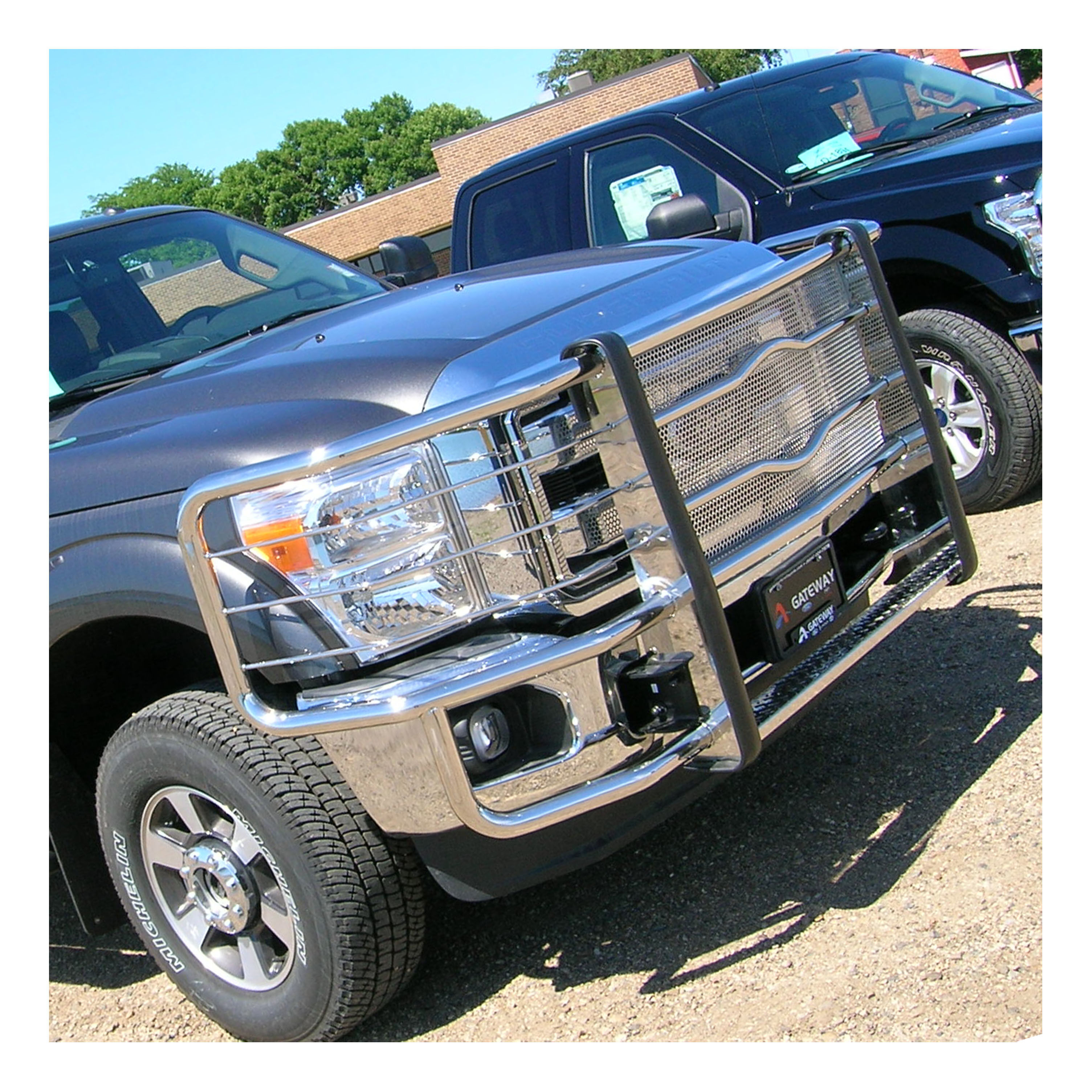 2011-2016 Ford F-250 Super Duty Prowler Max Grille Guard Polished