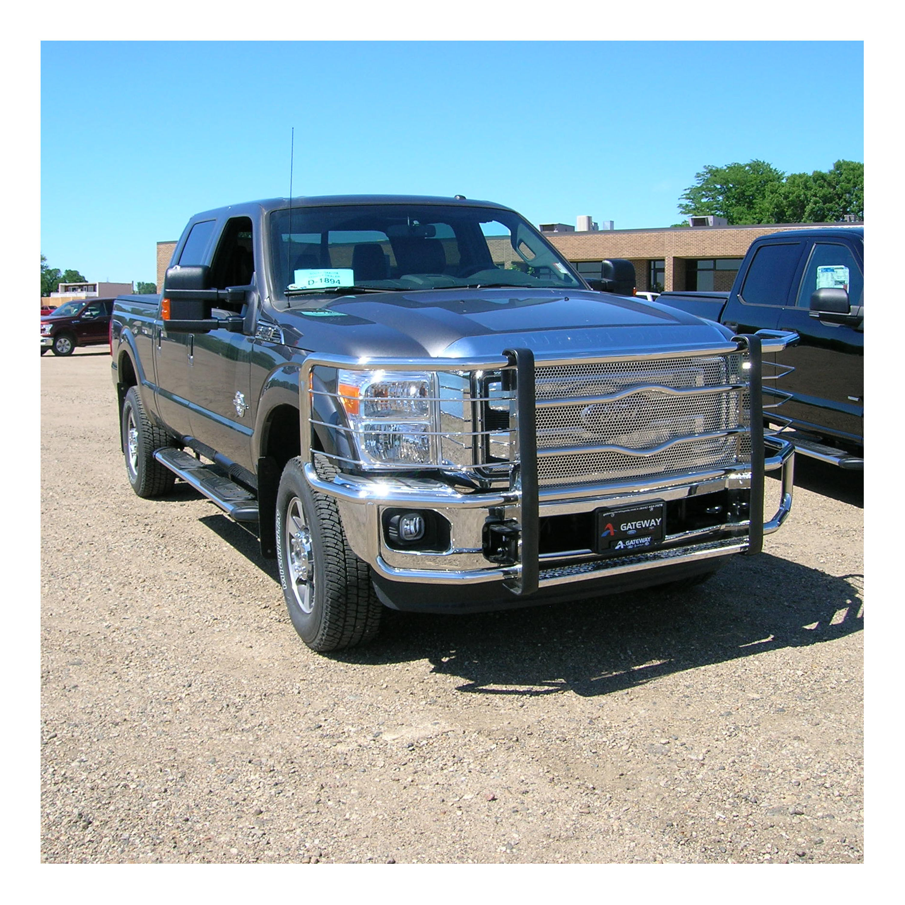 2011-2016 Ford F-250 Super Duty Prowler Max Grille Guard Polished