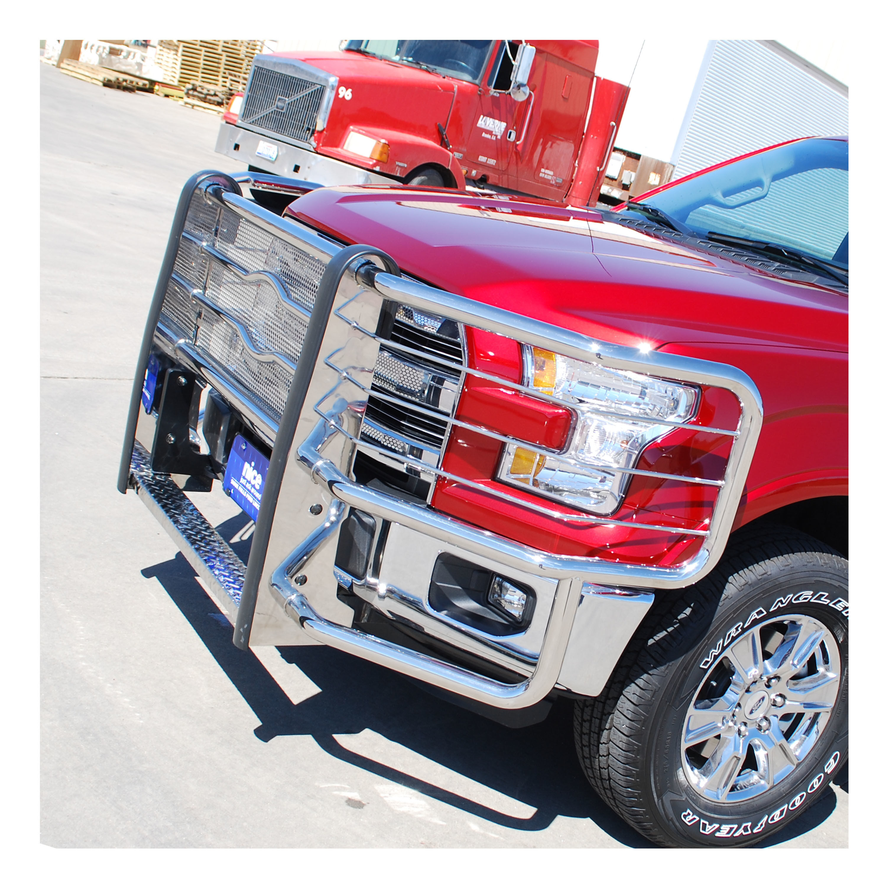 2015-2018 Ford F-150 Prowler Max Grille Guard Polished