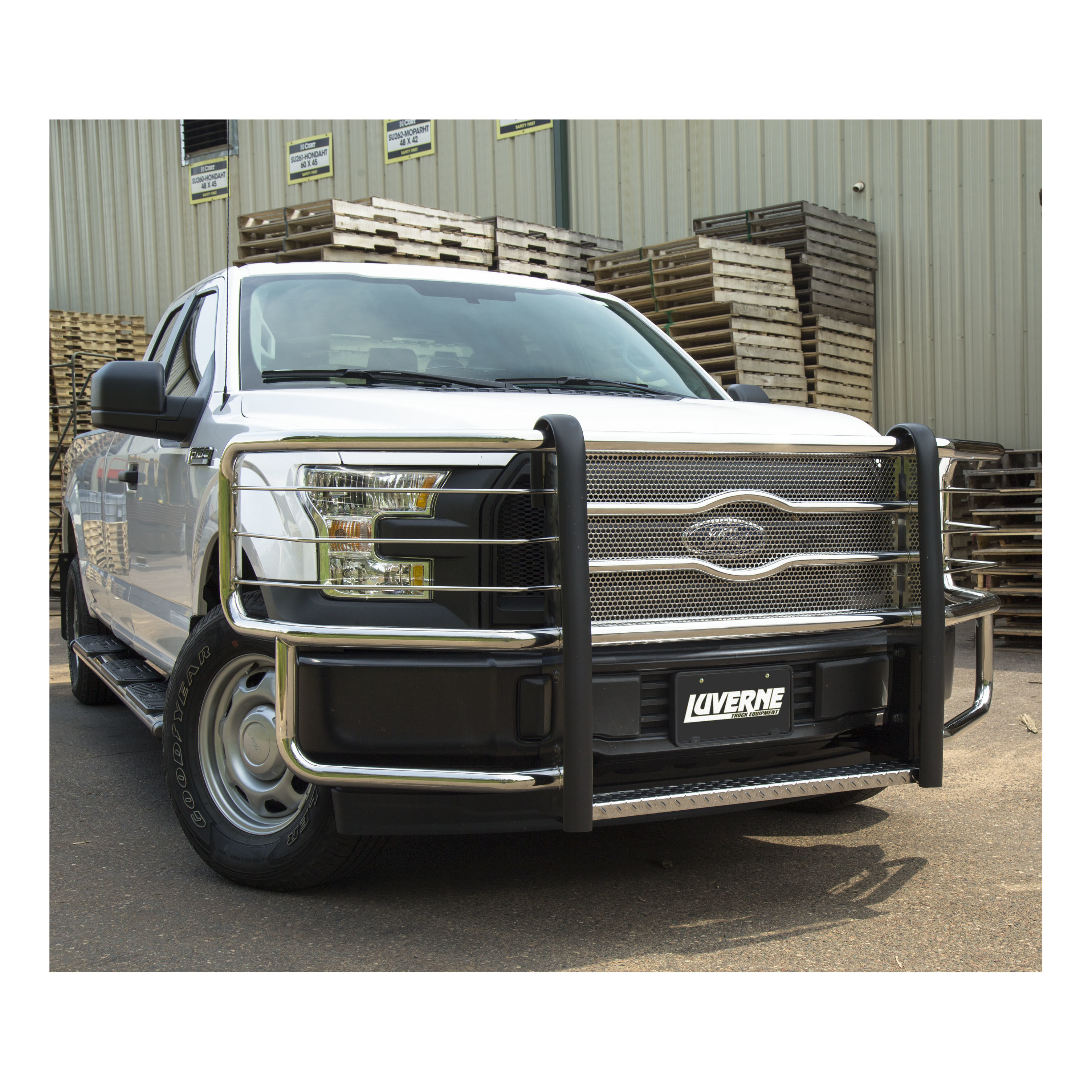 2015-2018 Ford F-150 Prowler Max Grille Guard Polished