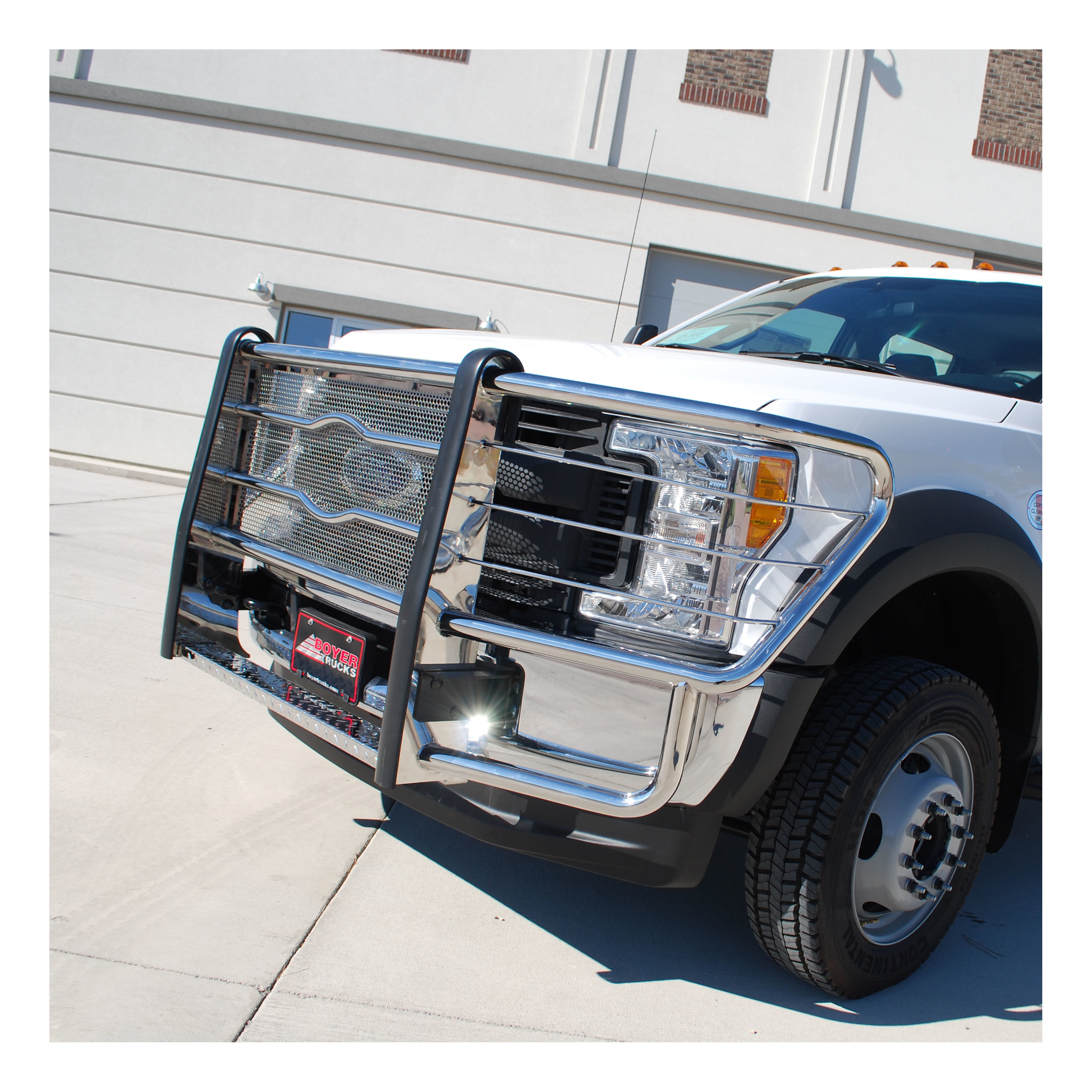 2017-2022 Ford F-250 Super Duty Prowler Max Grille Guard Polished