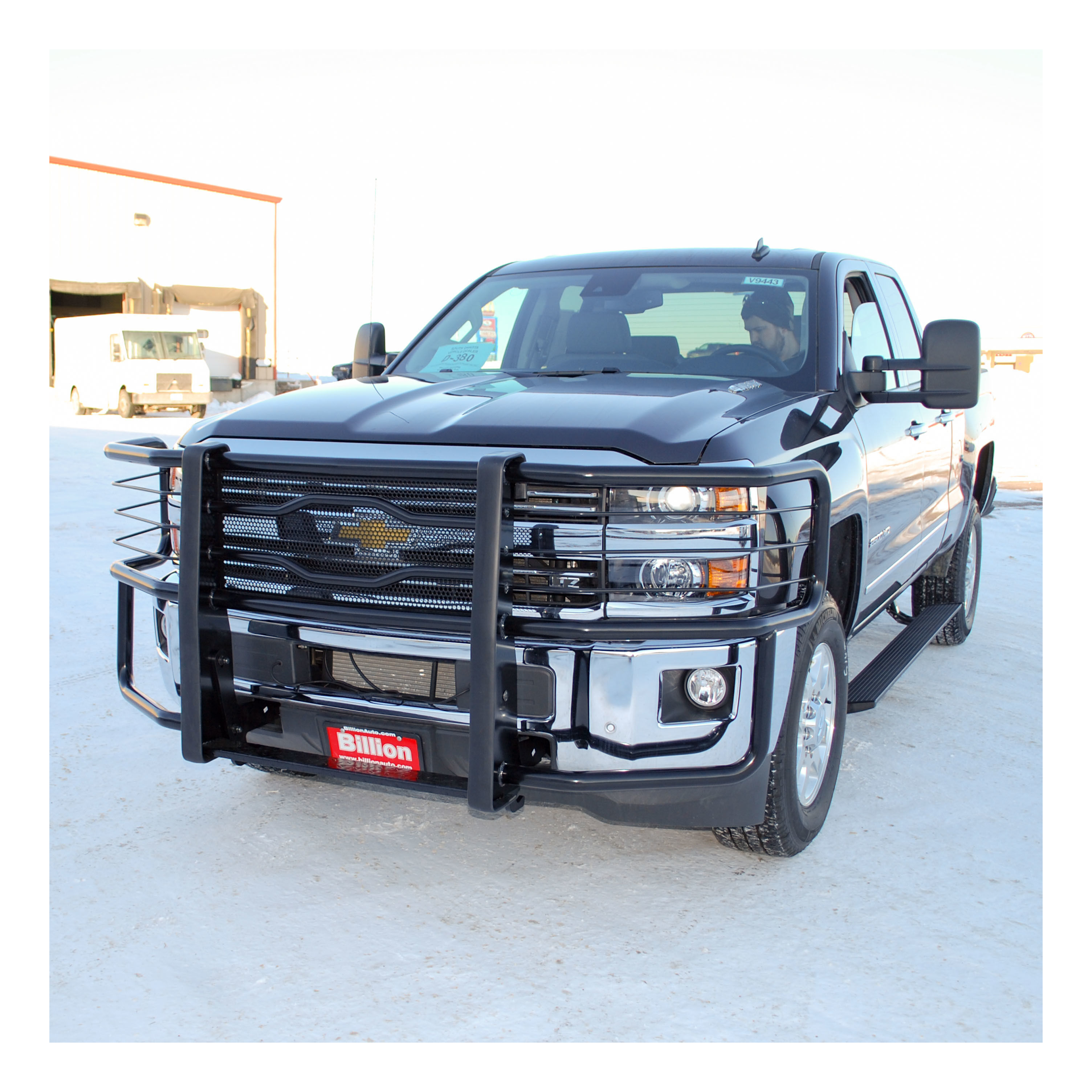 2015-2018 Chevrolet Silverado 2500 HD Prowler Max Grille Guard Black Smooth