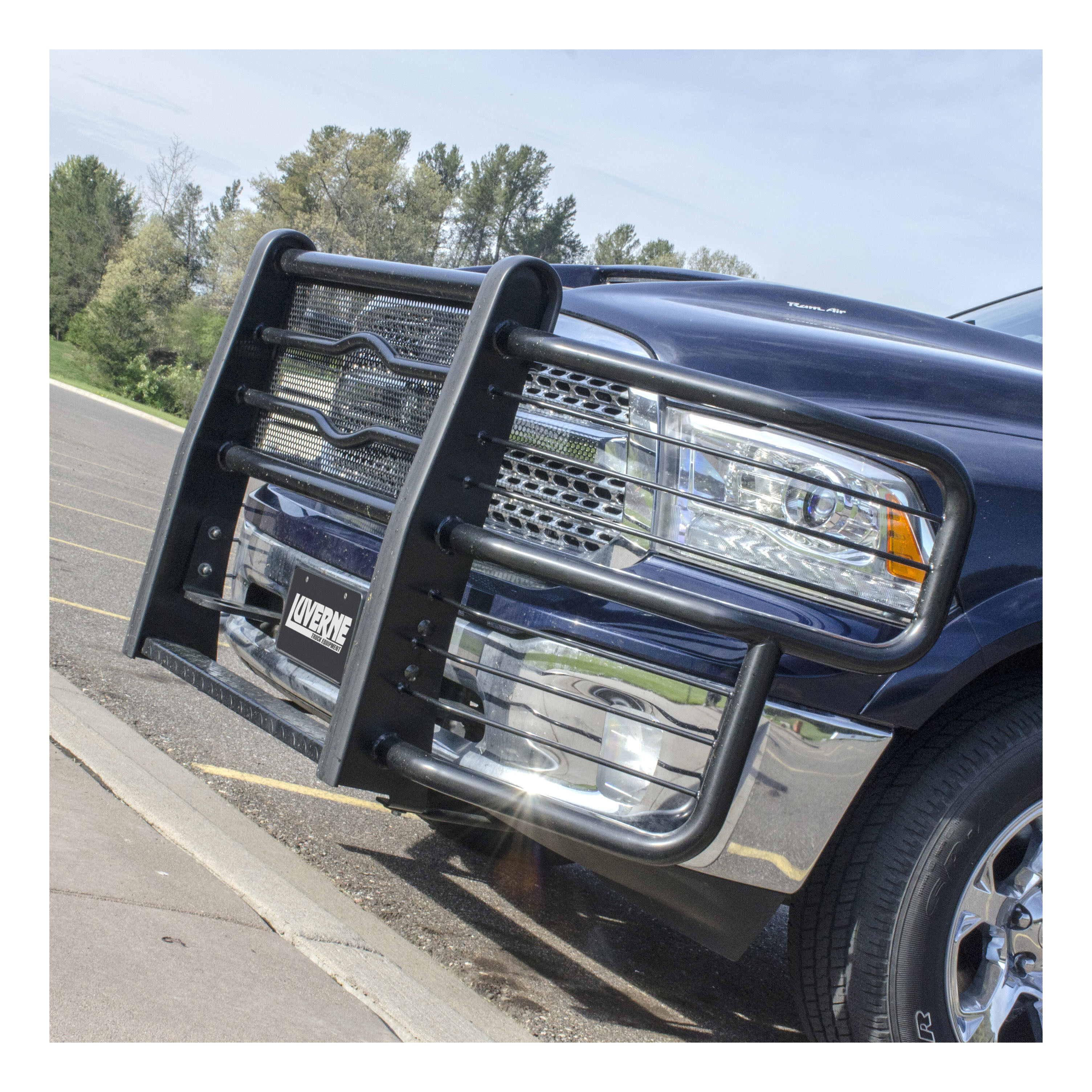 2009-2010 Dodge Ram 1500 Prowler Max Grille Guard Black Smooth