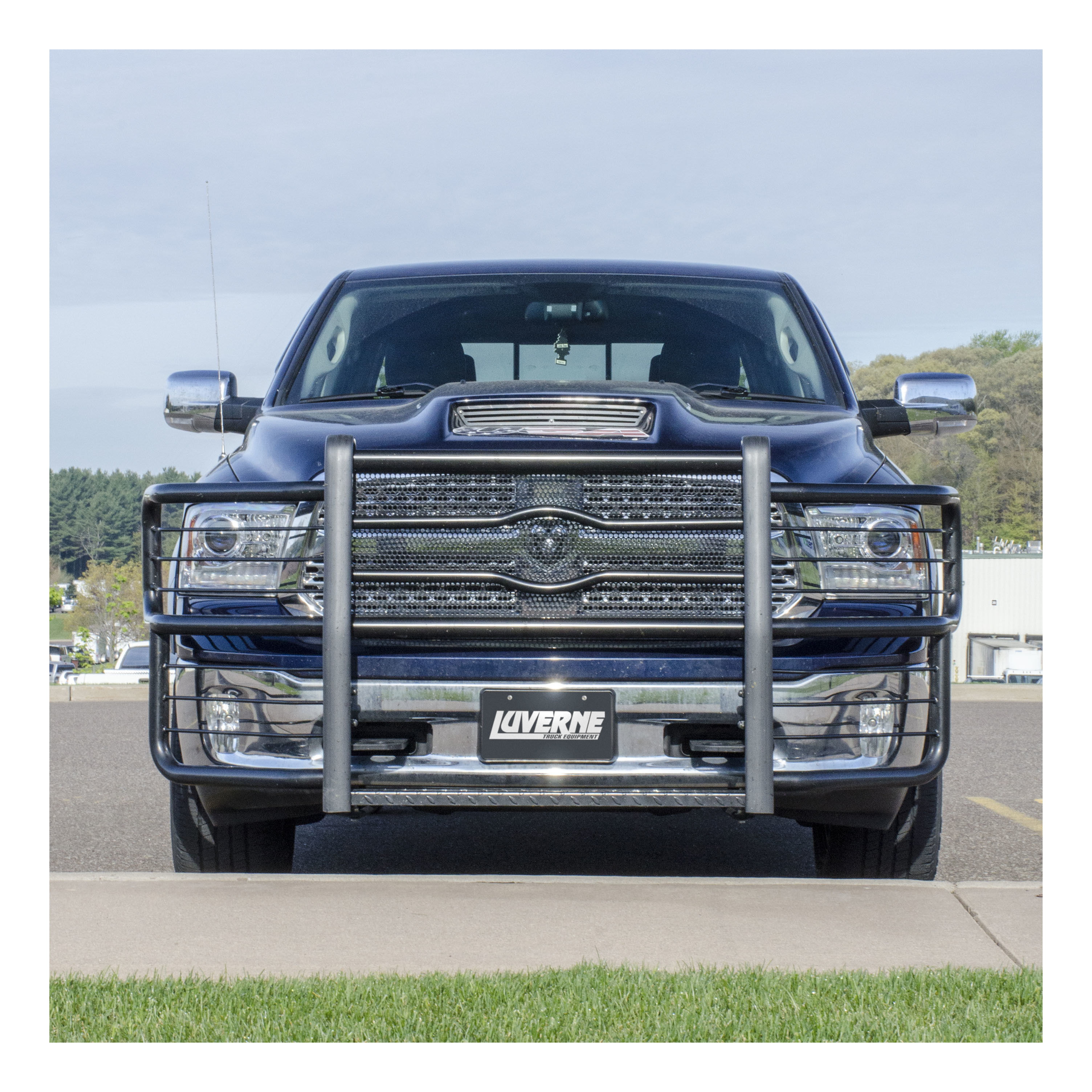 2009-2010 Dodge Ram 1500 Prowler Max Grille Guard Black Smooth