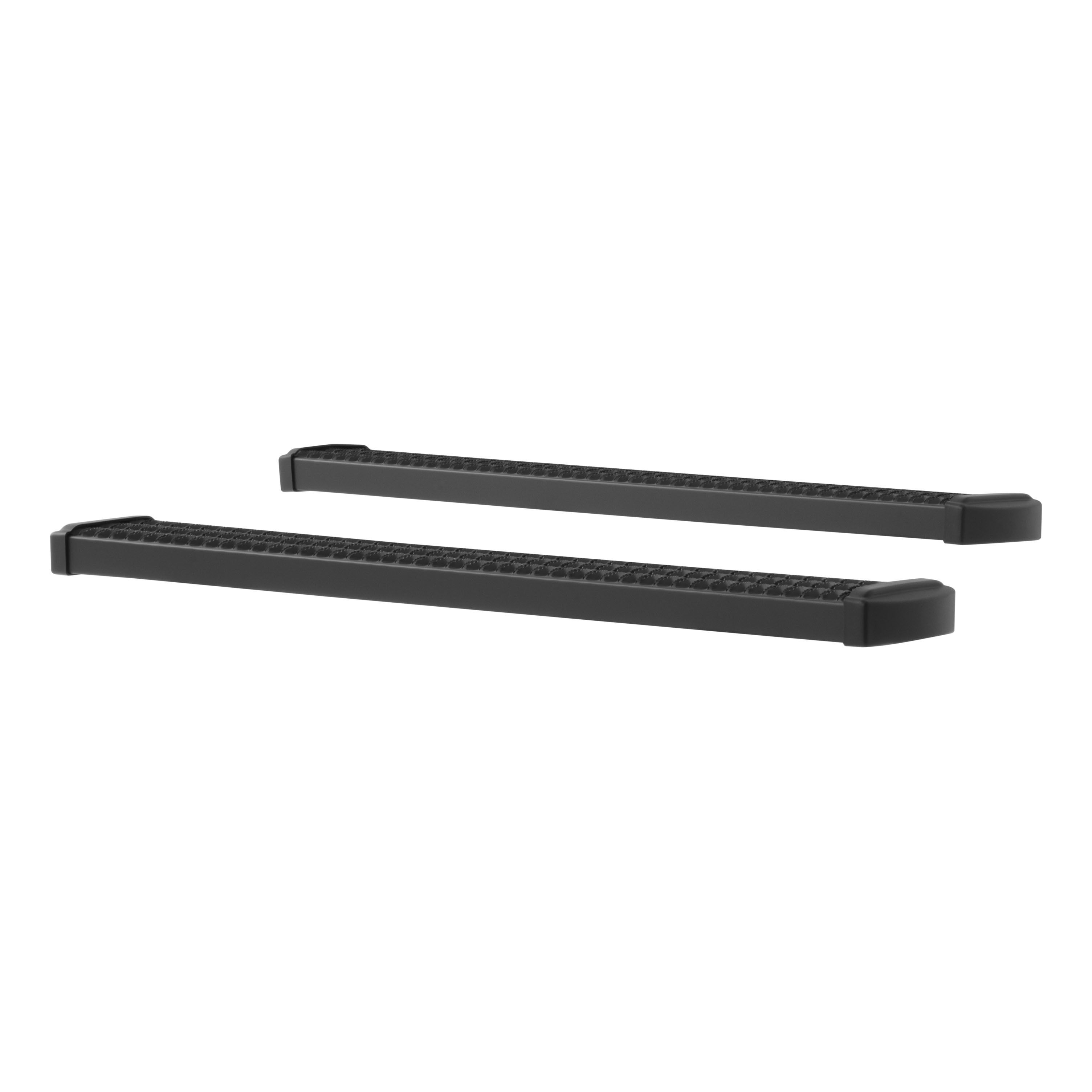 2007-2013 Chevrolet Silverado 1500 Regular Cab Grip Step 7" Running Boards Black Textured
