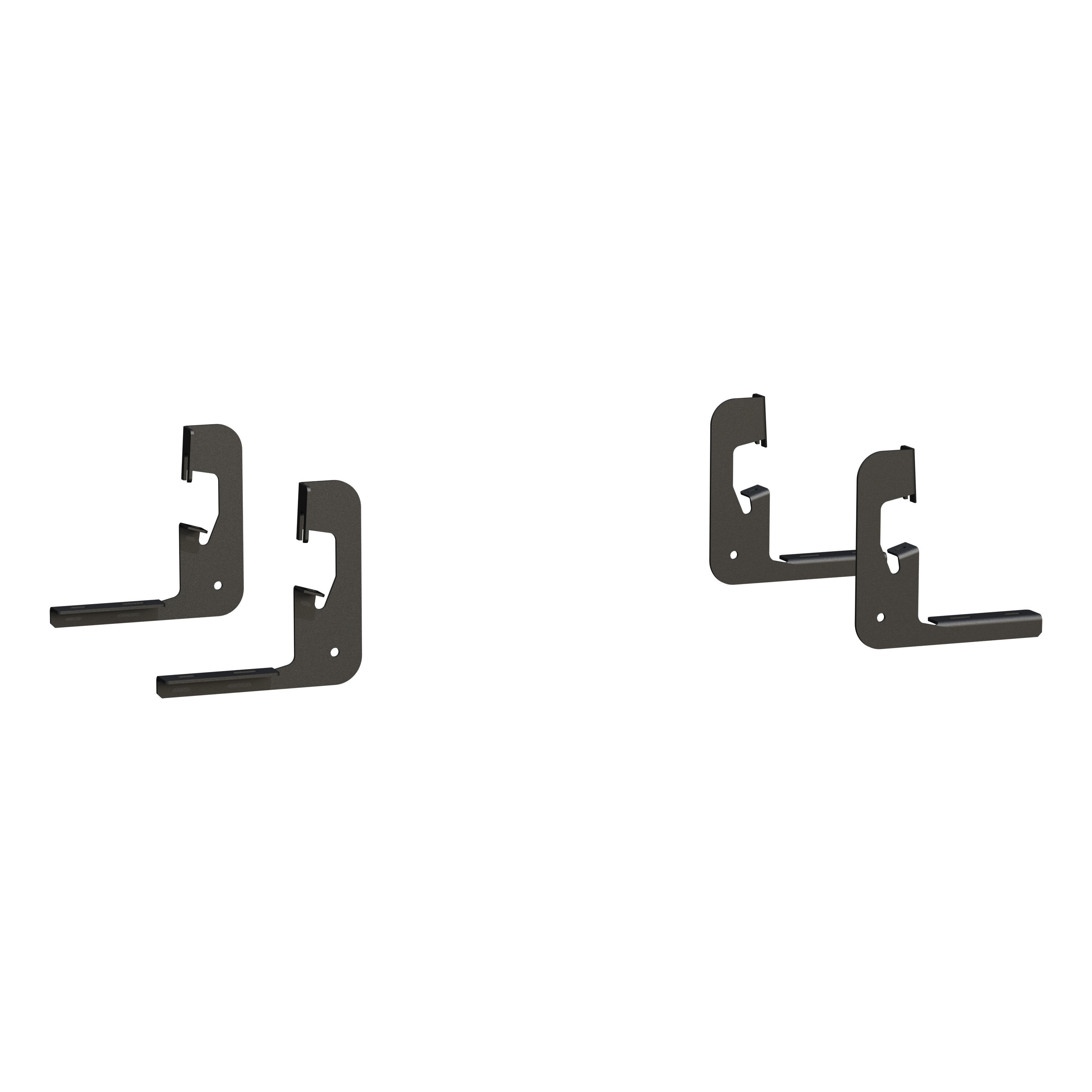 2007-2013 Chevrolet Silverado 1500 Regular Cab Grip Step 7" Running Boards Black Textured