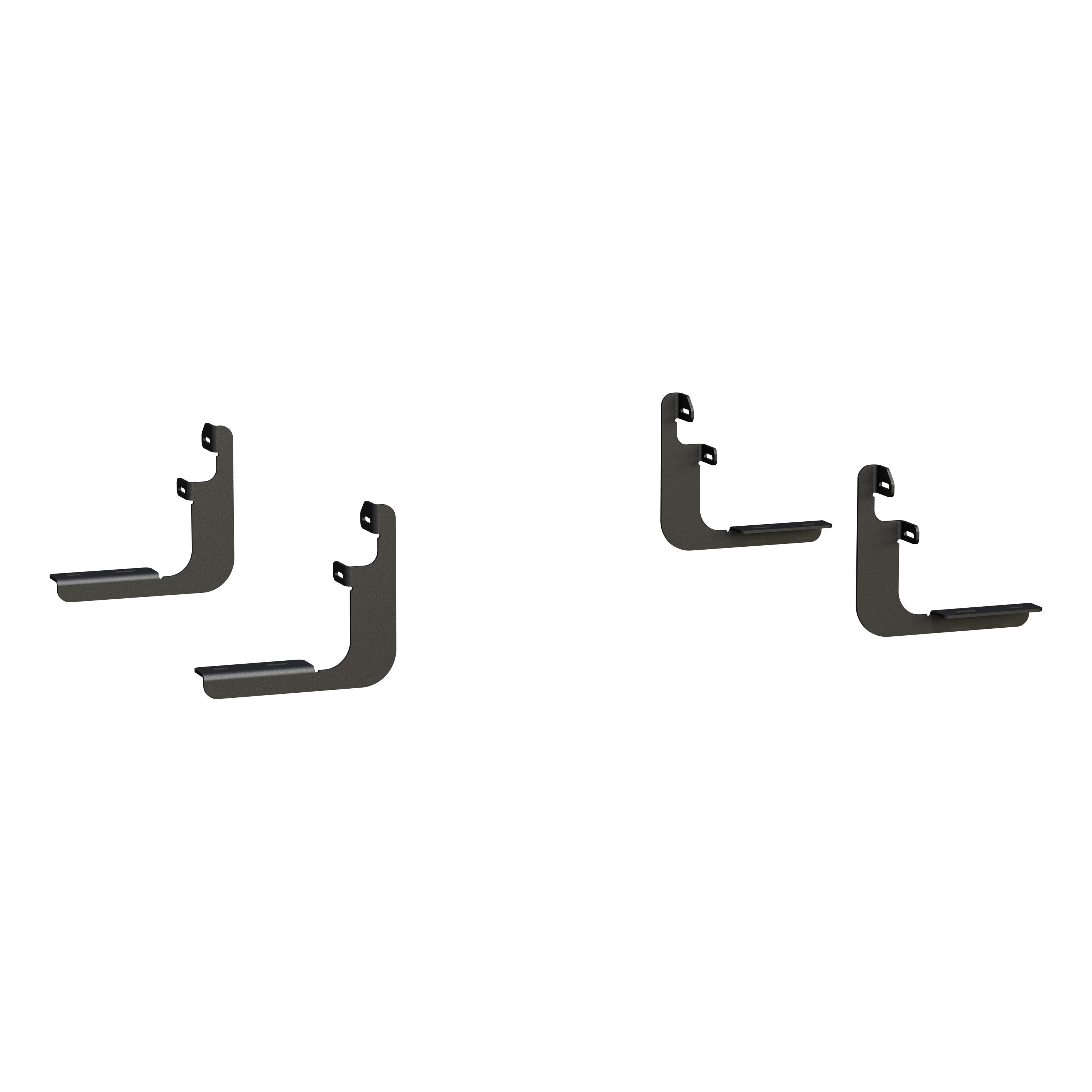 2015-2018 Ford F-150 Regular Cab Grip Step 7" Running Boards Black Textured