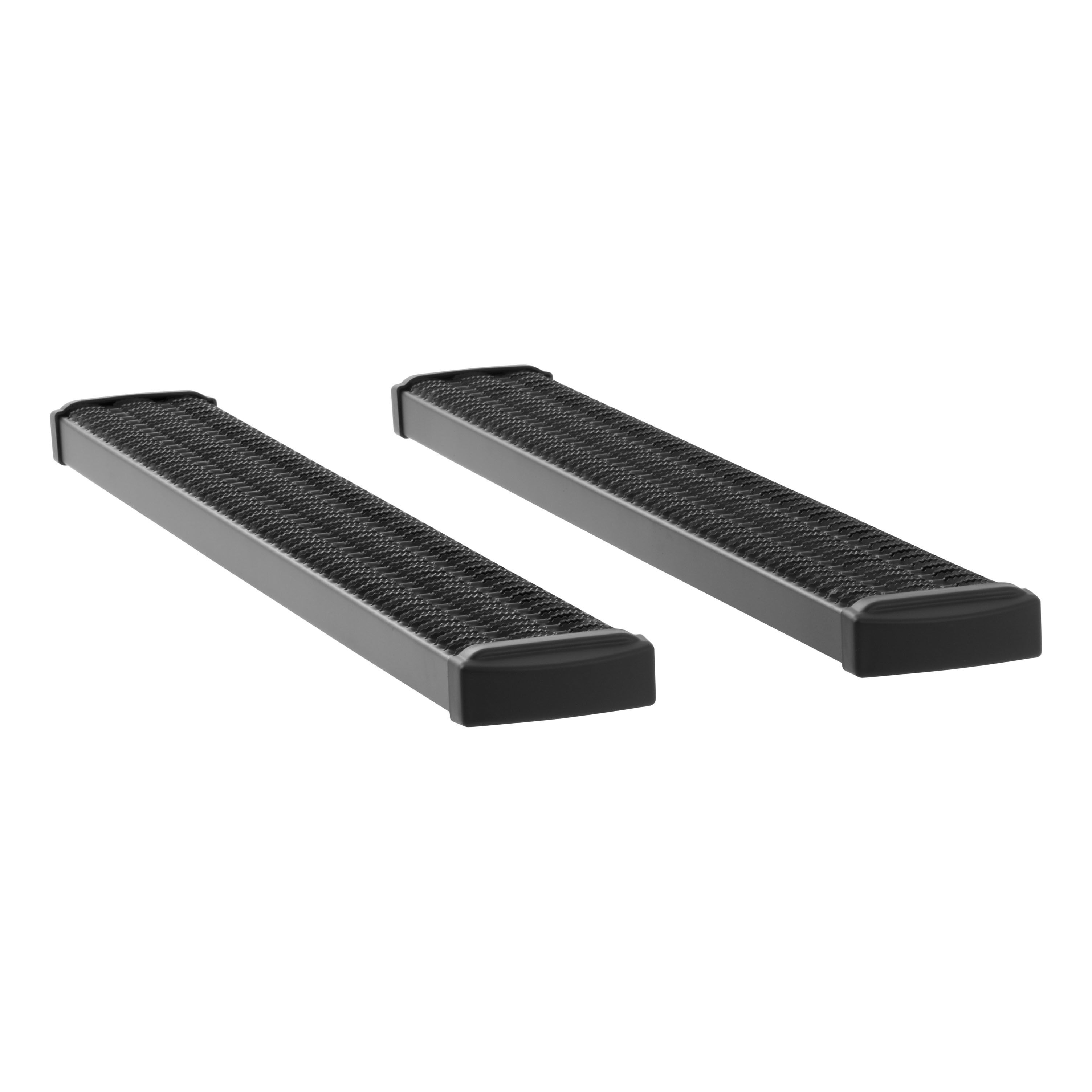 2009-2010 Dodge Ram 1500 Regular Cab Grip Step 7" Running Boards Black Textured Luverne Truck - 415060-401631