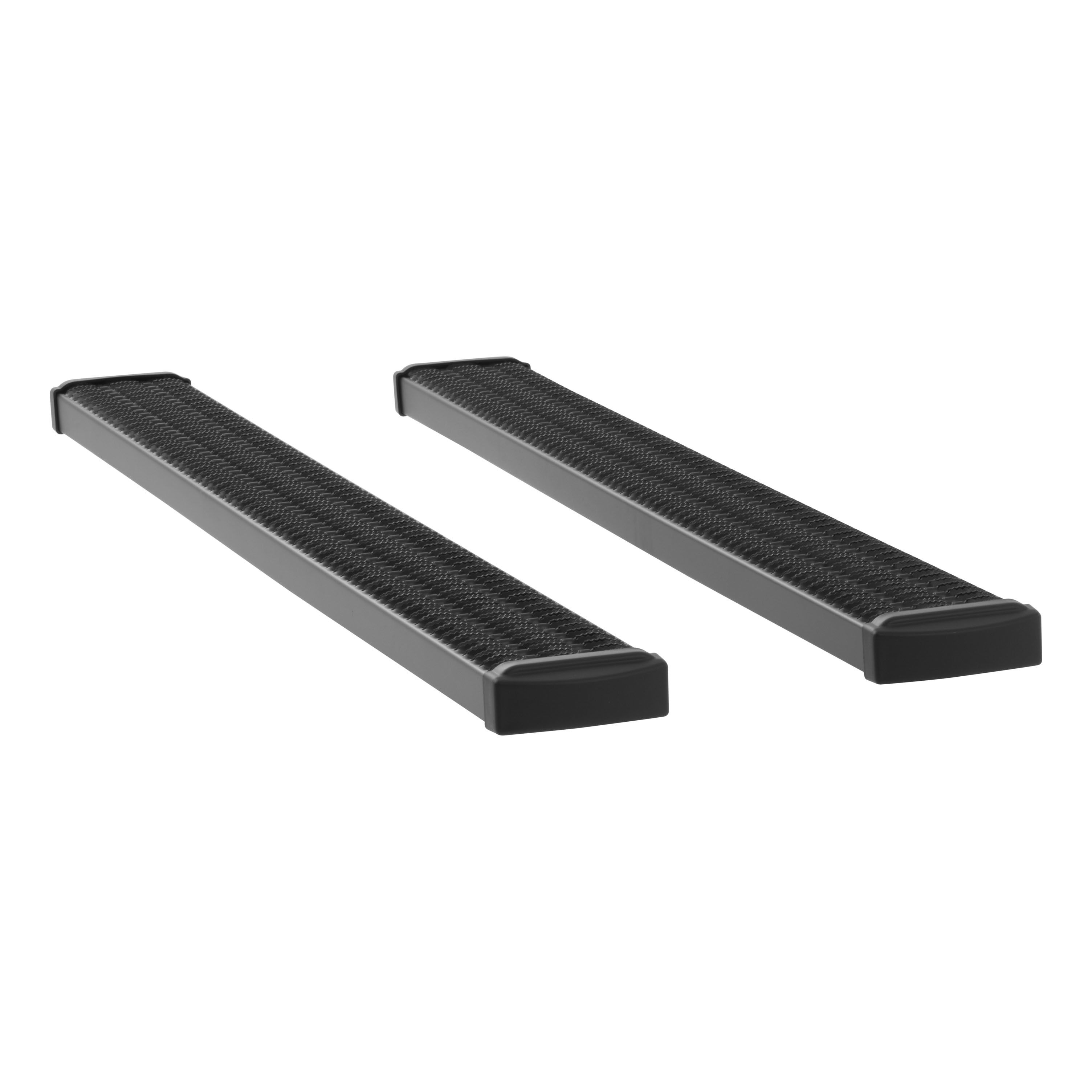 2009-2010 Dodge Ram 1500 Quad Cab Grip Step 7" Running Boards Black Textured Luverne Truck - 415078-401232