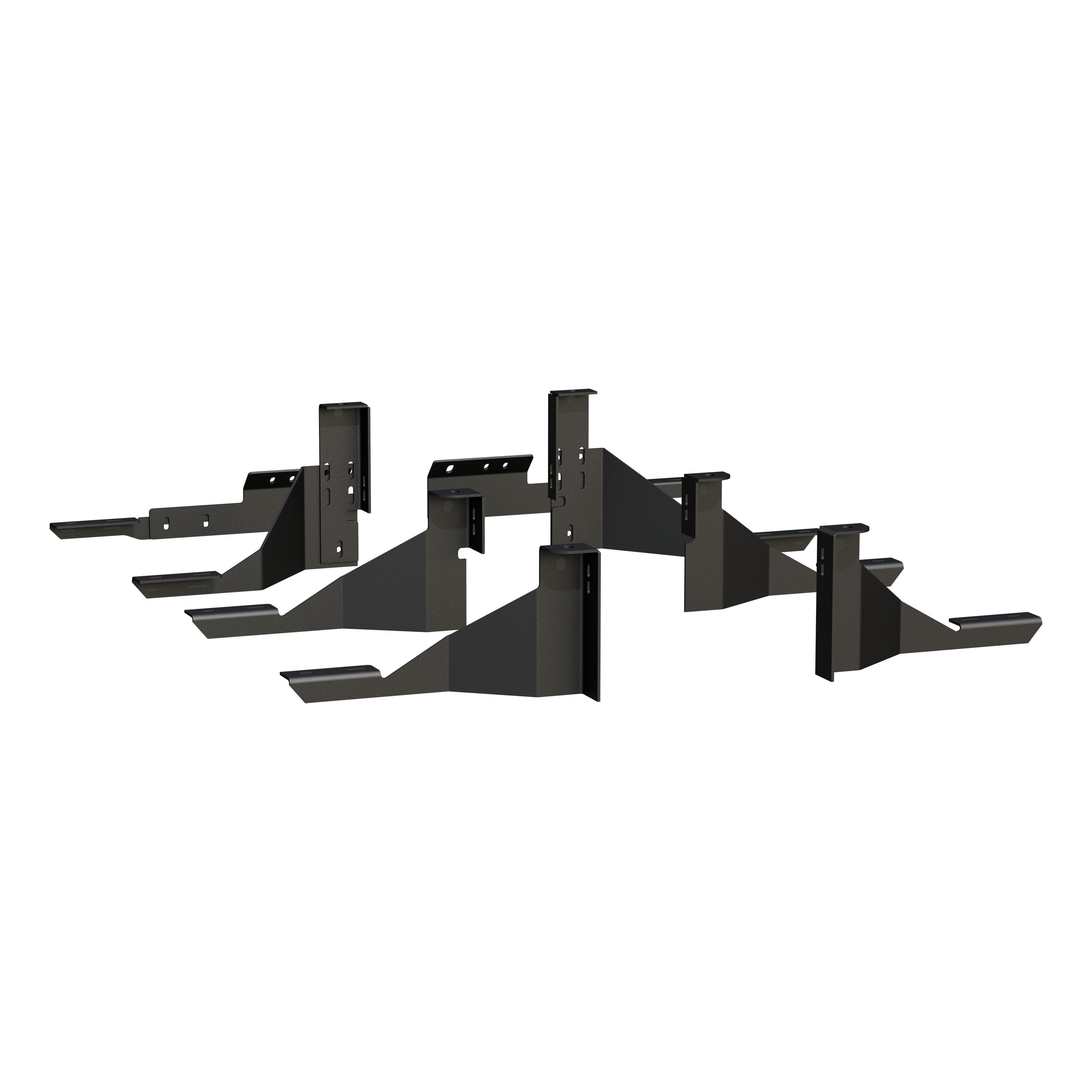 2009-2010 Dodge Ram 1500 Crew Cab 5'7" Box Grip Step 7" Running Boards Black Textured
