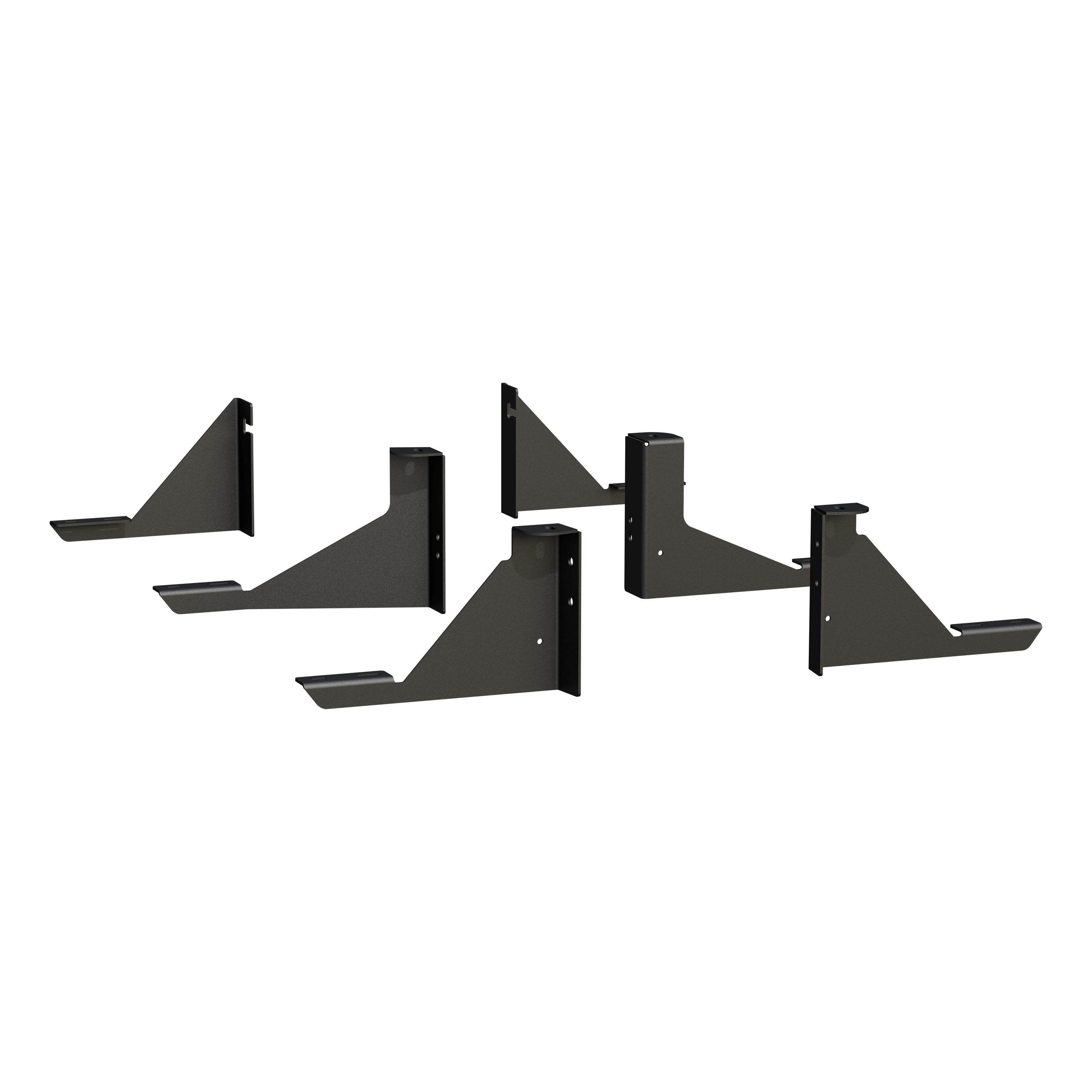 2003-2014 Chevrolet Express 1500 135" WB Regular Grip Step 7" Running Boards Black Textured