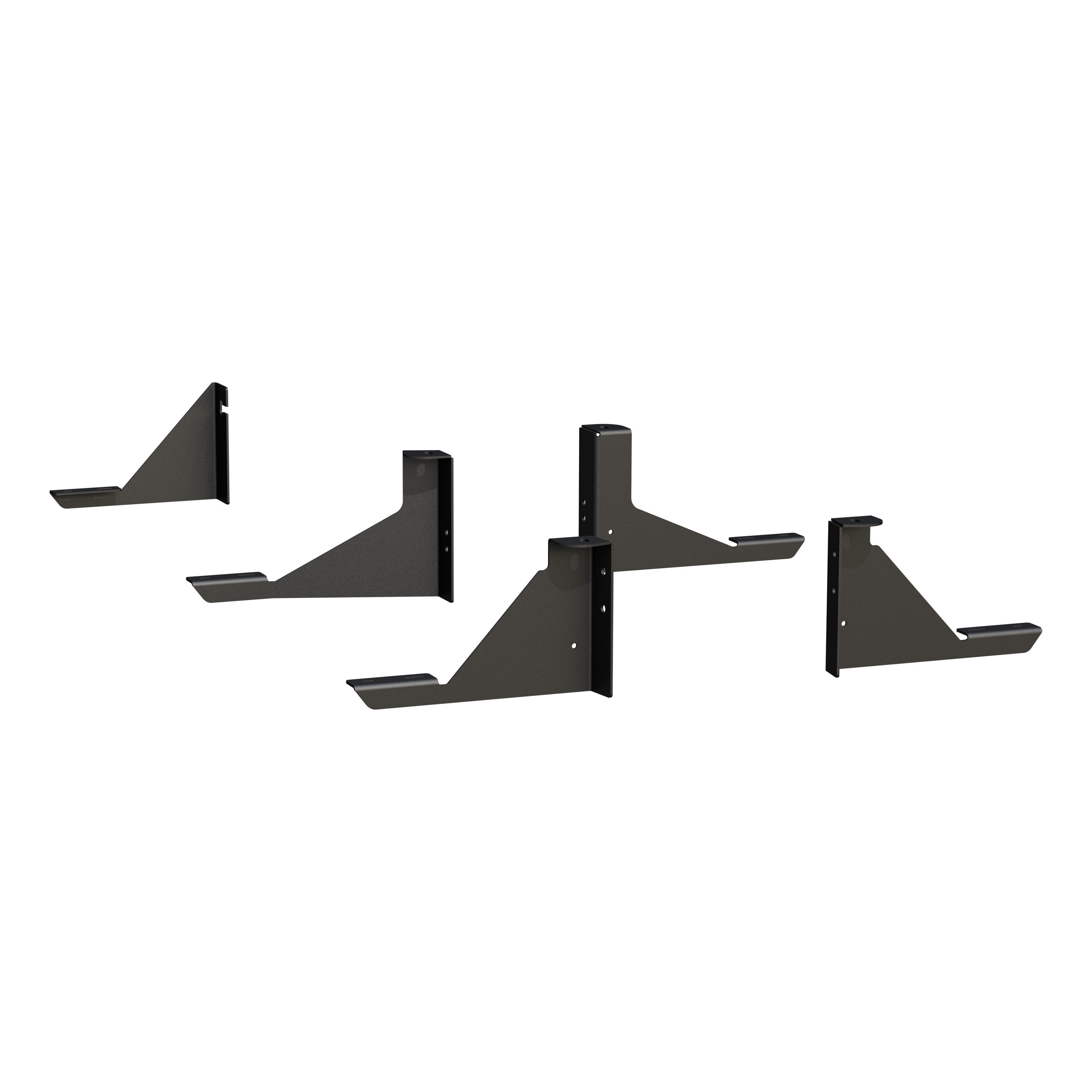 2003-2014 Chevrolet Express 1500 135" WB Regular Grip Step 7" Running Boards Black Textured