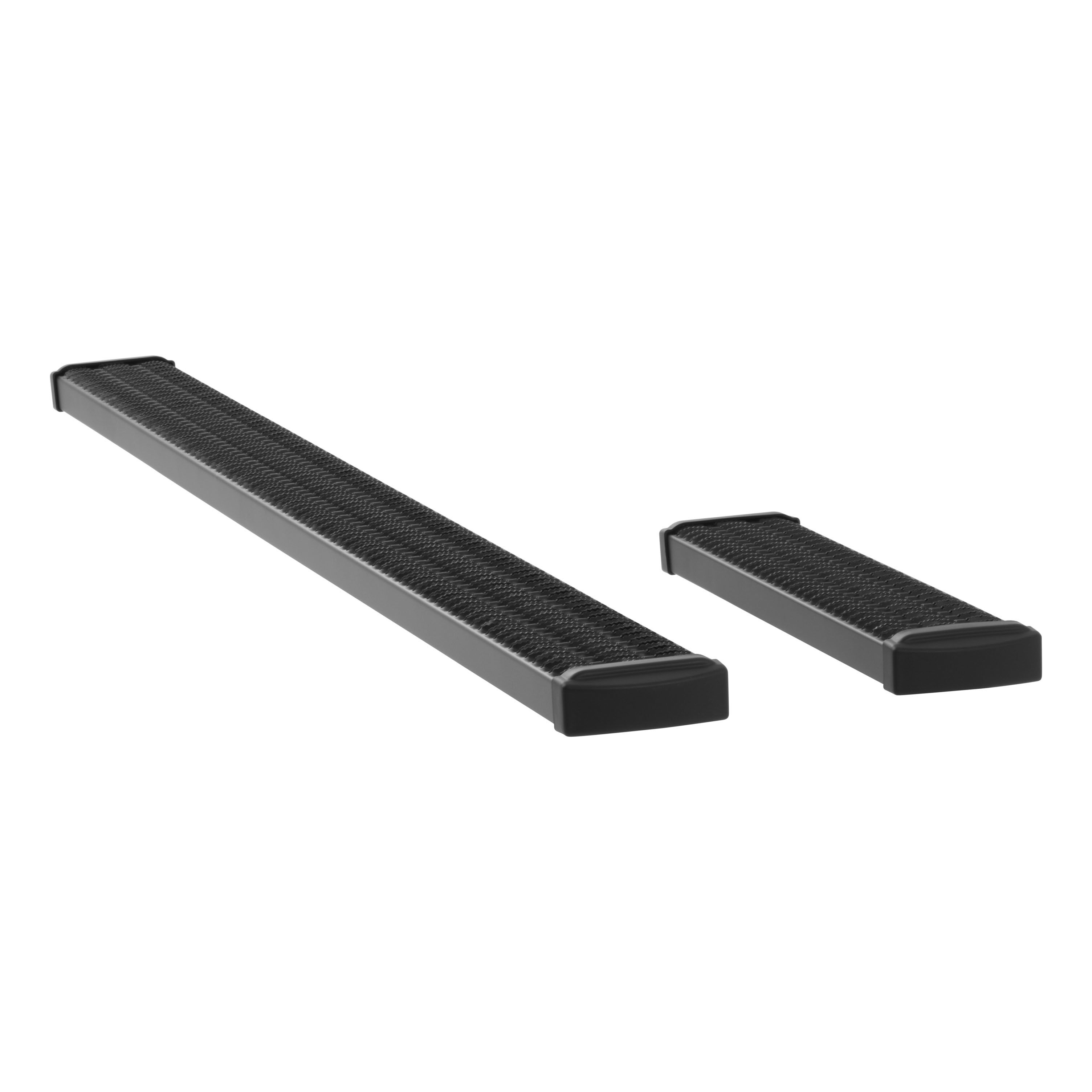 2012-2017 Nissan NV1500 Grip Step 7" Running Boards Black Textured Luverne Truck - 415100-401164