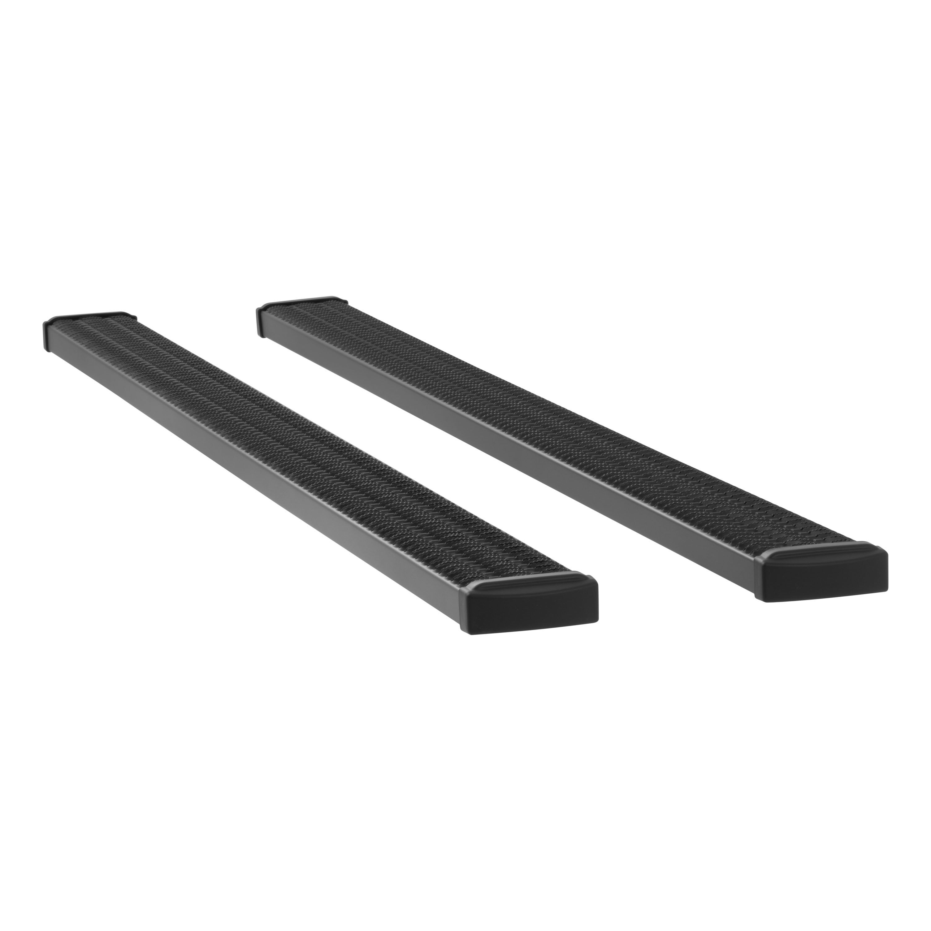 2007-2014 Chevrolet Silverado 2500 HD Crew Cab 6'6" Box Gas Grip Step 7" Running Boards Black Textured Luverne Truck - 415114-400717