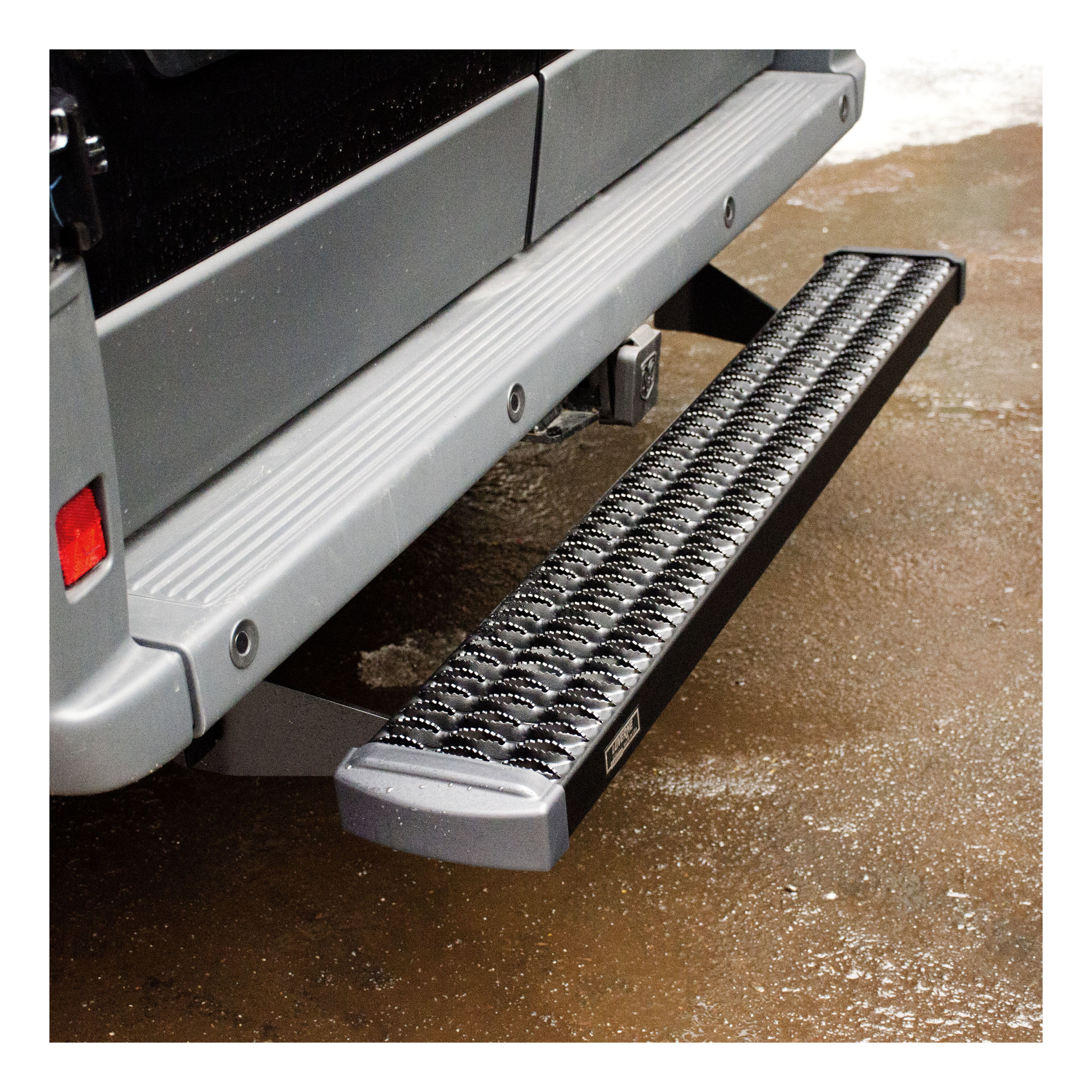 2015-2018 Ford Transit Grip Step 7" Rear Step Black Textured
