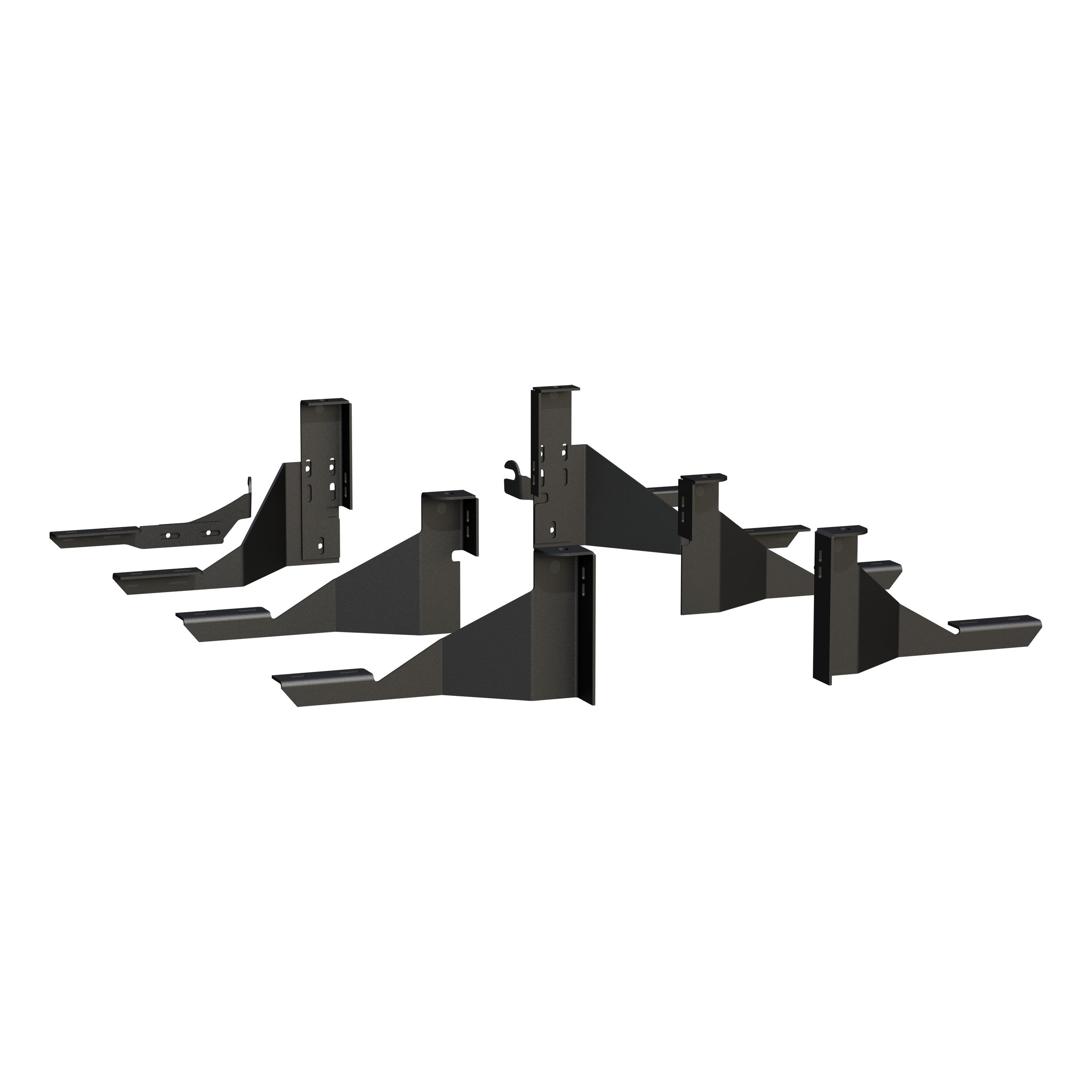 2014-2018 Ram 2500 Regular Cab 8' Box Regal 7 Oval Side Steps Polished