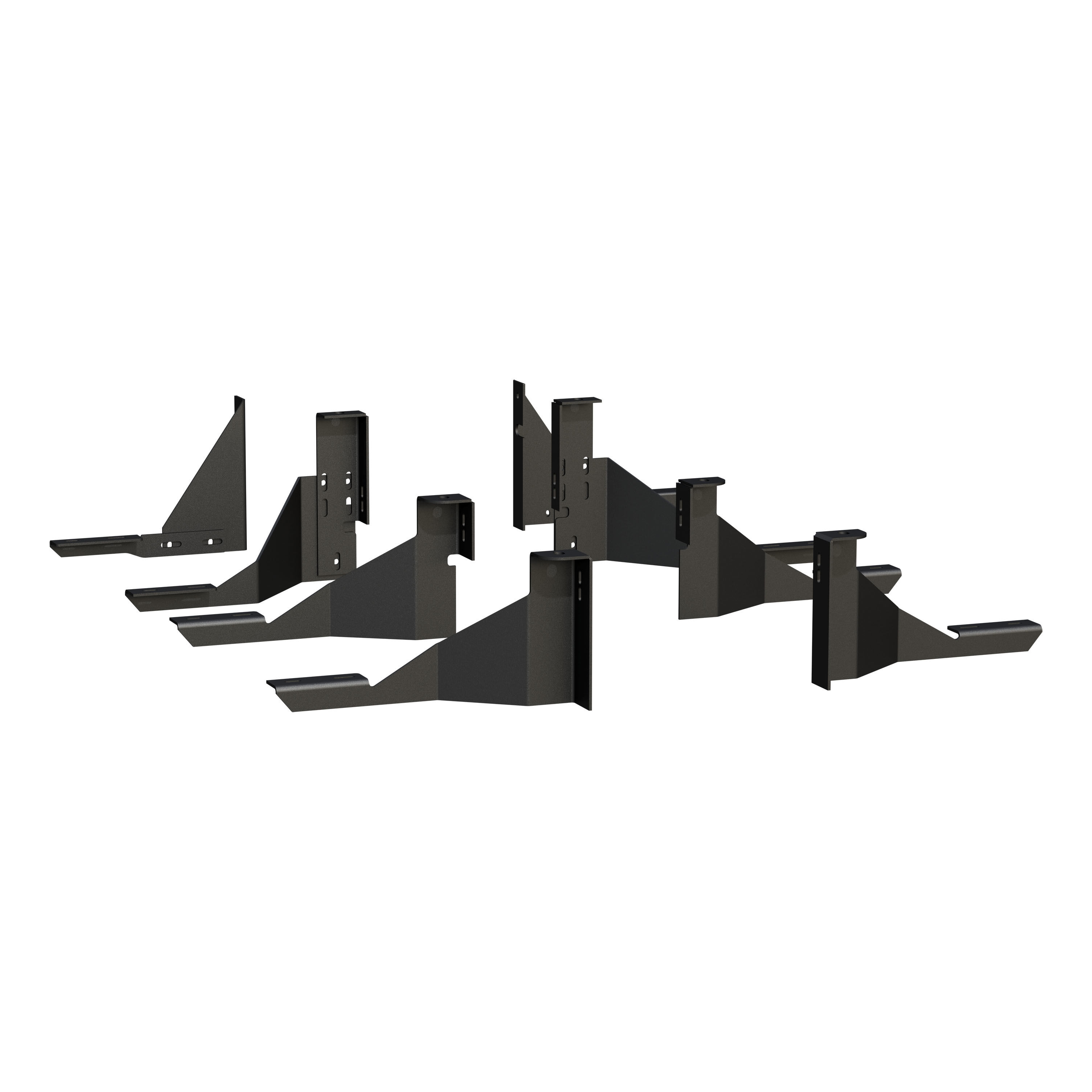 2013-2018 Ram 3500 Crew Cab 6'4" Box Regal 7 Oval Side Steps Polished