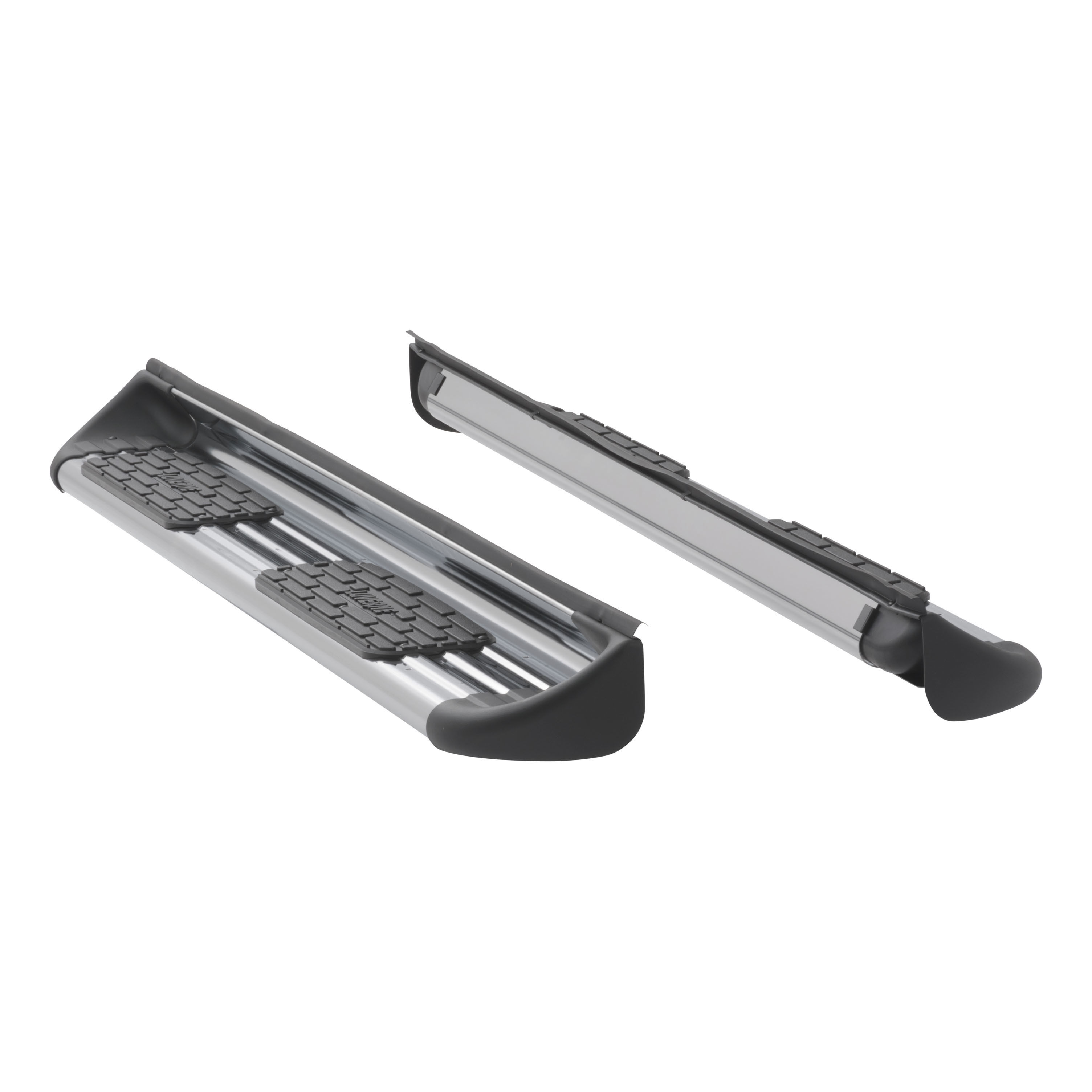 2014-2018 Chevrolet Silverado 1500 Double Cab Stainless Steel Side Entry Steps Polished Luverne Truck - 481442-581442